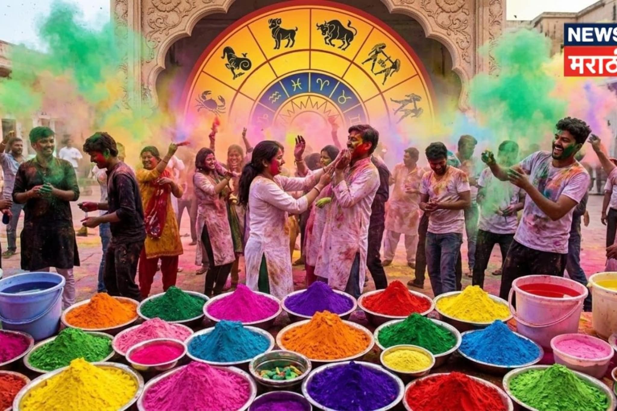 उद्या रंगपंचमी! रंगांच्या उधळणीत 'या' 6 राशींचे नशीब उजळणार, अडचणी संपणार