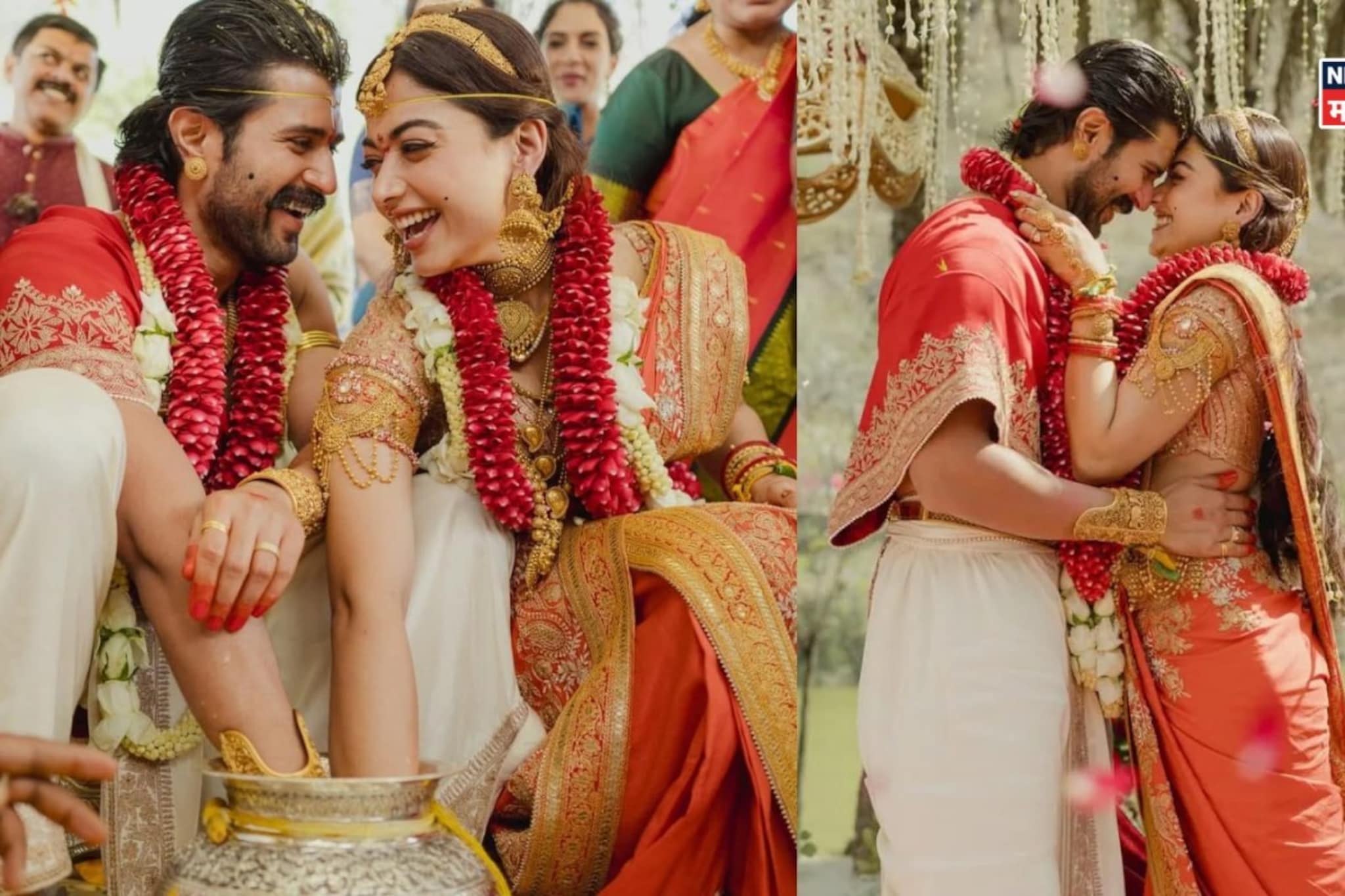 शाही लग्नानंतर रश्मिका-विजयचं पॅन इंडिया सेलिब्रेशन, फॅन्ससोबत शेअर केला आनंद