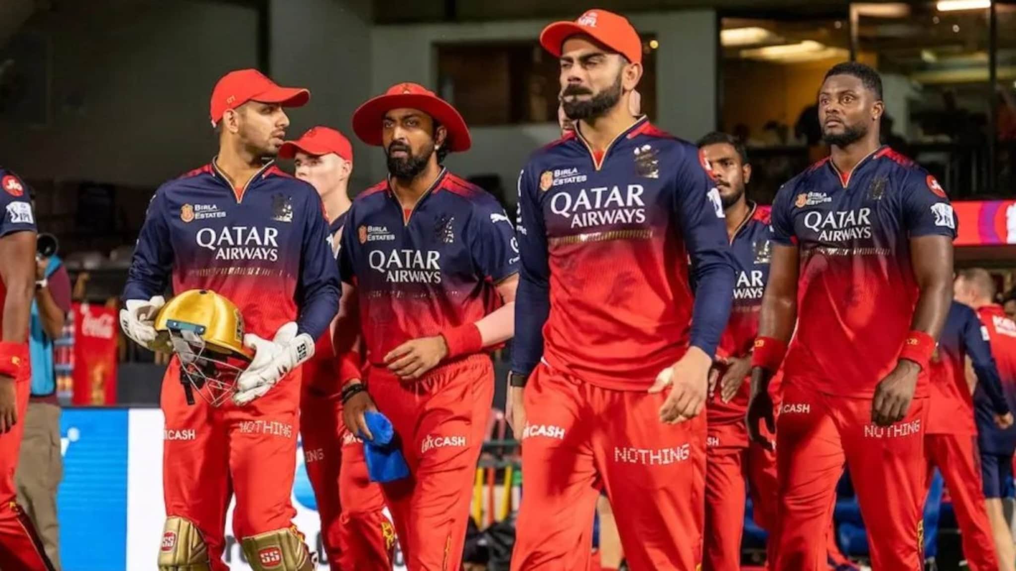 IPL 2026 : एकाच आठवड्यात RCBला तीन धक्के, ट्रॉफी जिंकण सोडाच विराटच्या टीमचे प्लेऑफचे वांदे