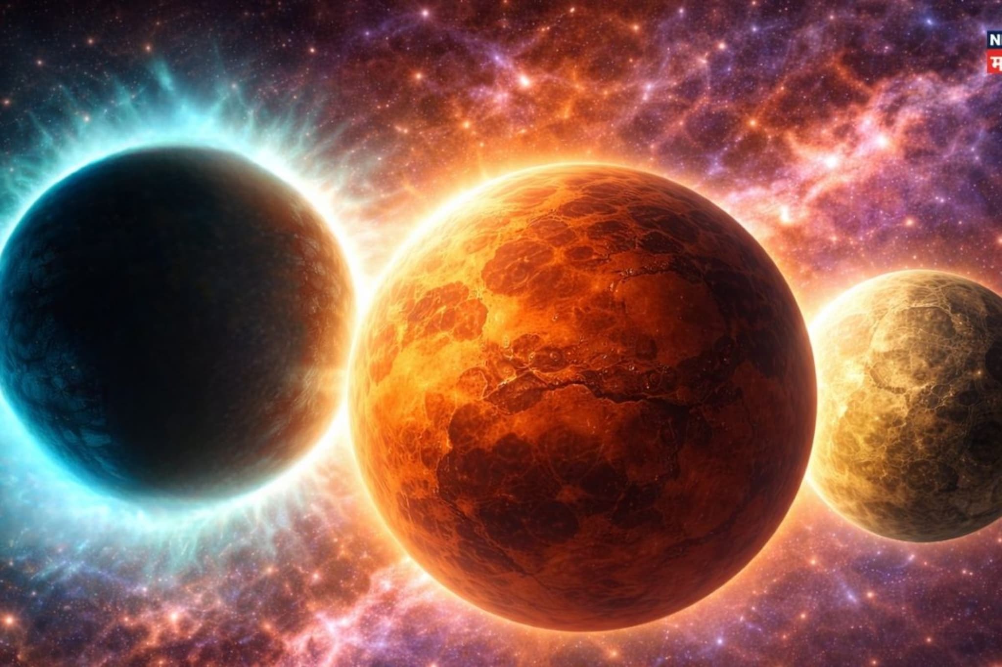 धोक्याची घंटा! राहु-मंगळ-बुधची 'विस्फोटक युती', 3 राशींवर संकटाचं सावट