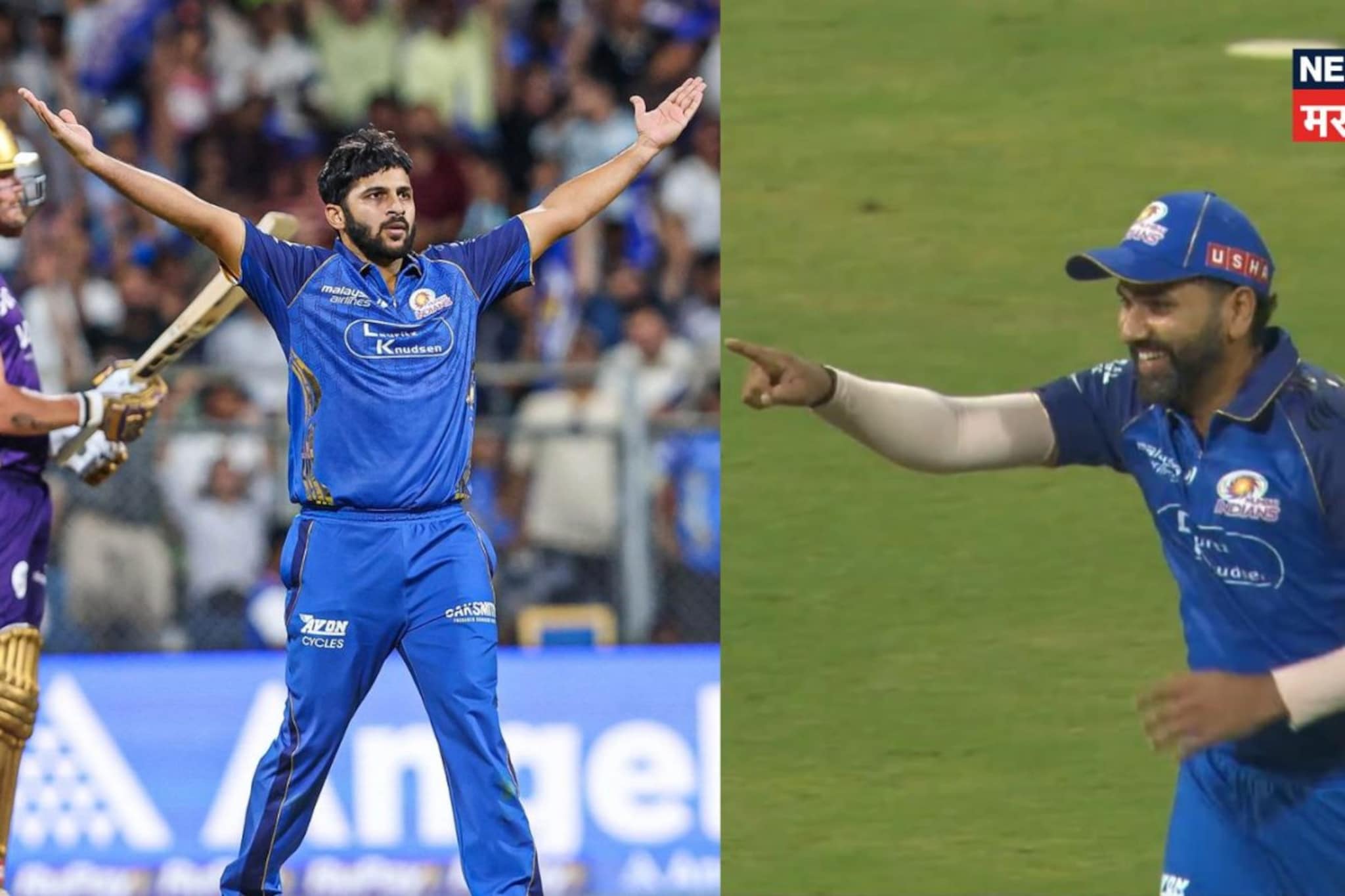 विकेट शार्दुलची पण डाव रोहितचा... धोकादायक ऍलनला 2 बॉलमध्येच सापळ्यात अडकवला, Video विकेट शार्दुलची पण डाव रोहितचा... धोकादायक ऍलनला 2 बॉलमध्येच सापळ्यात अडकवला, Video