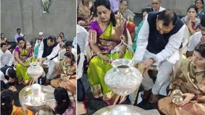 Rupali Chakankar's video with 'fake baba' Ashok Kharat goes viral, NCP official in coma!