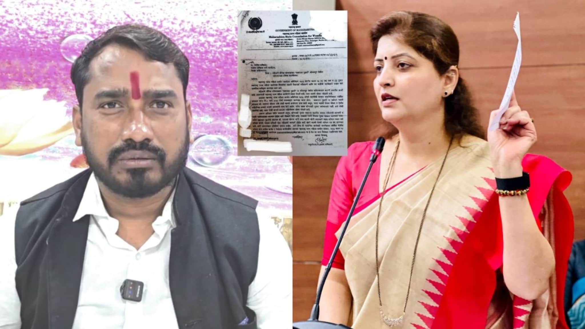 'खरात गुरू'साठी रुपाली चाकणकरांची अशीही धडपड, खबरदार पुढारीच्या पत्रकाराने 'ते' पत्र आणलं समोर 