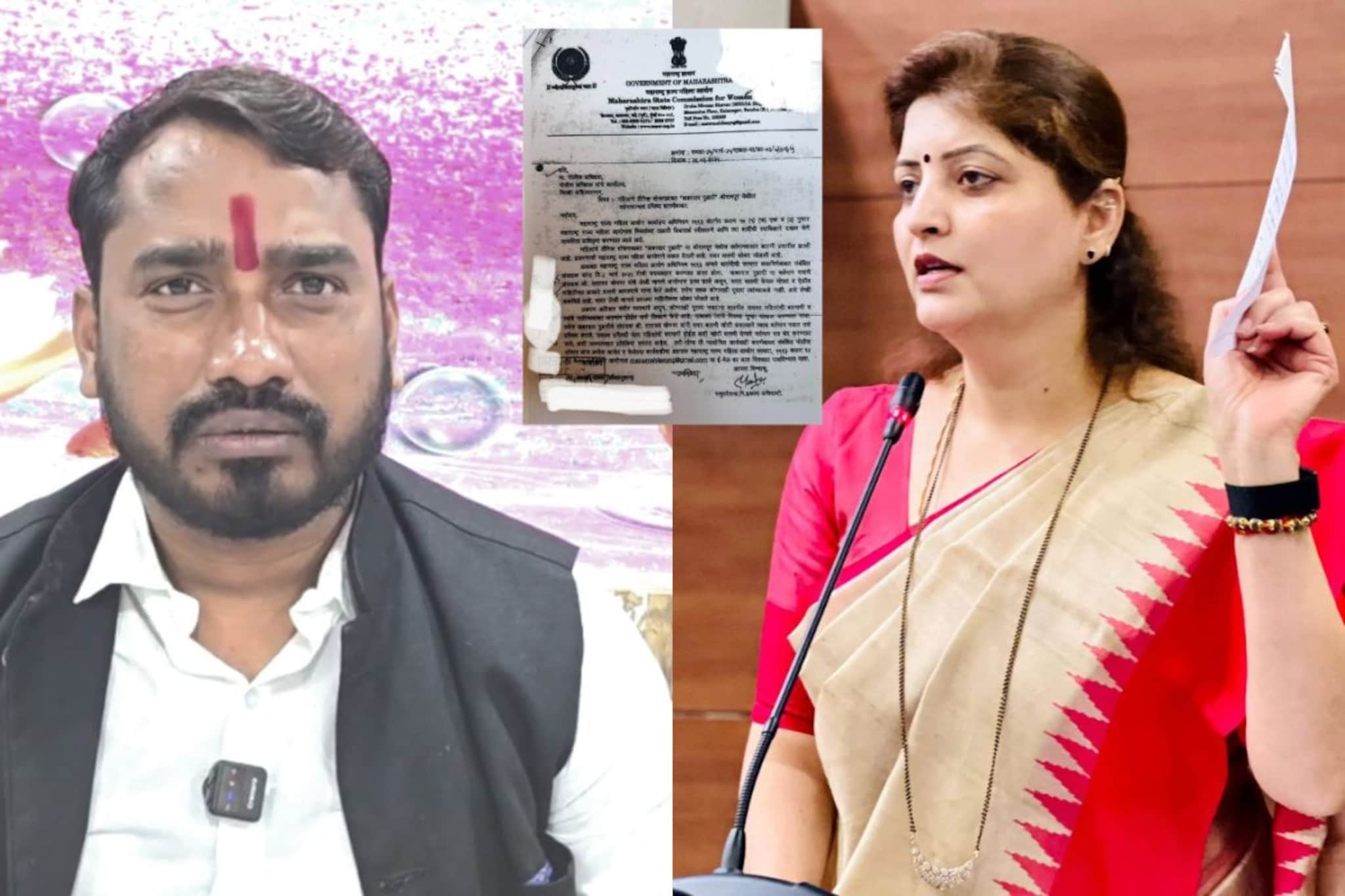 'खरात गुरू'साठी रुपाली चाकणकरांची अशीही धडपड, खबरदार पुढारीच्या पत्रकाराने 'ते' पत्र आणलं समोर 