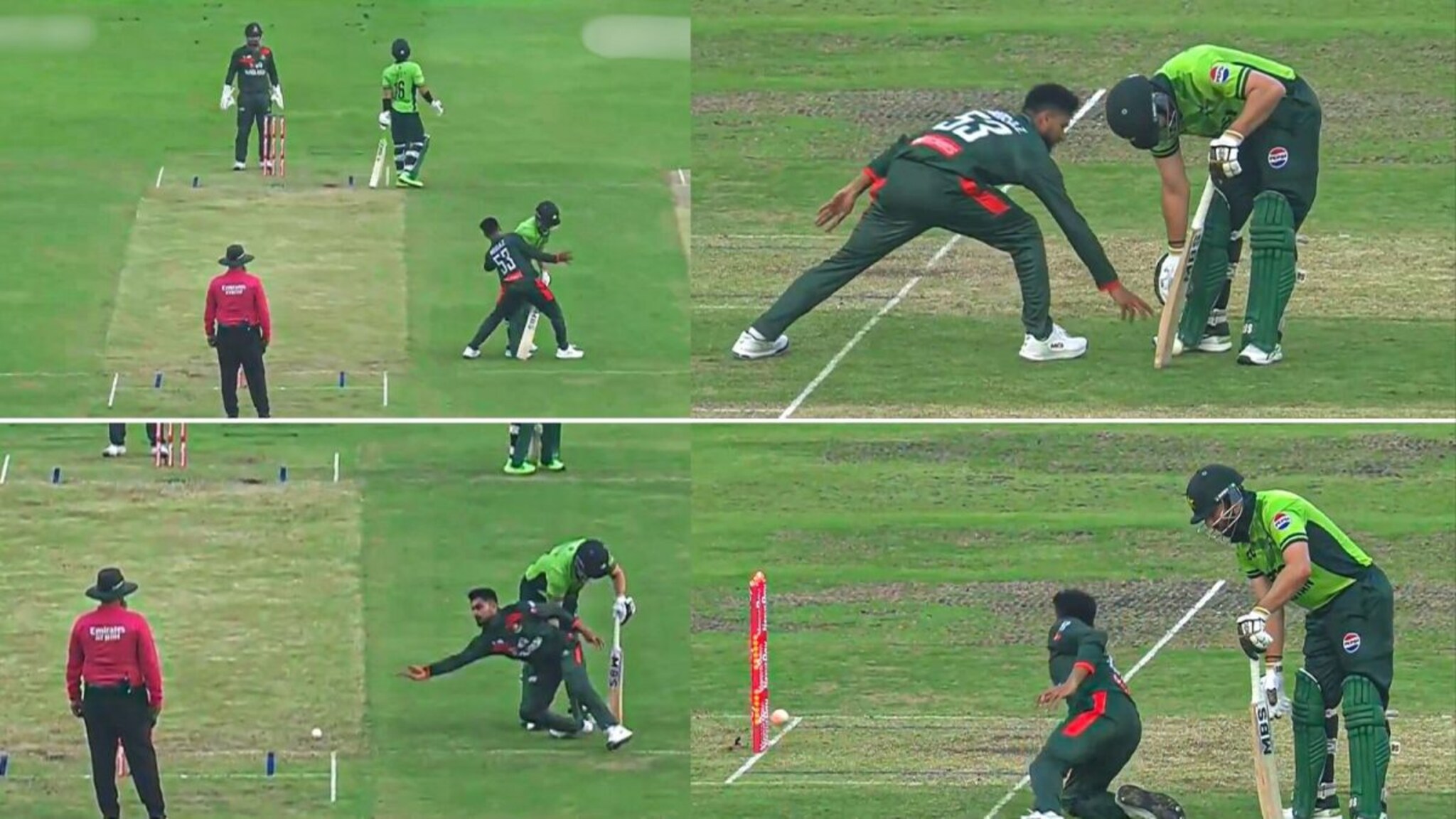 PAK vs BAN : मुर्खासारखा रनआऊट झाला सलमान आगा, बांगलादेशच्या बॉलरने वेड्यातच काढलं,नेमकं काय घडलं?