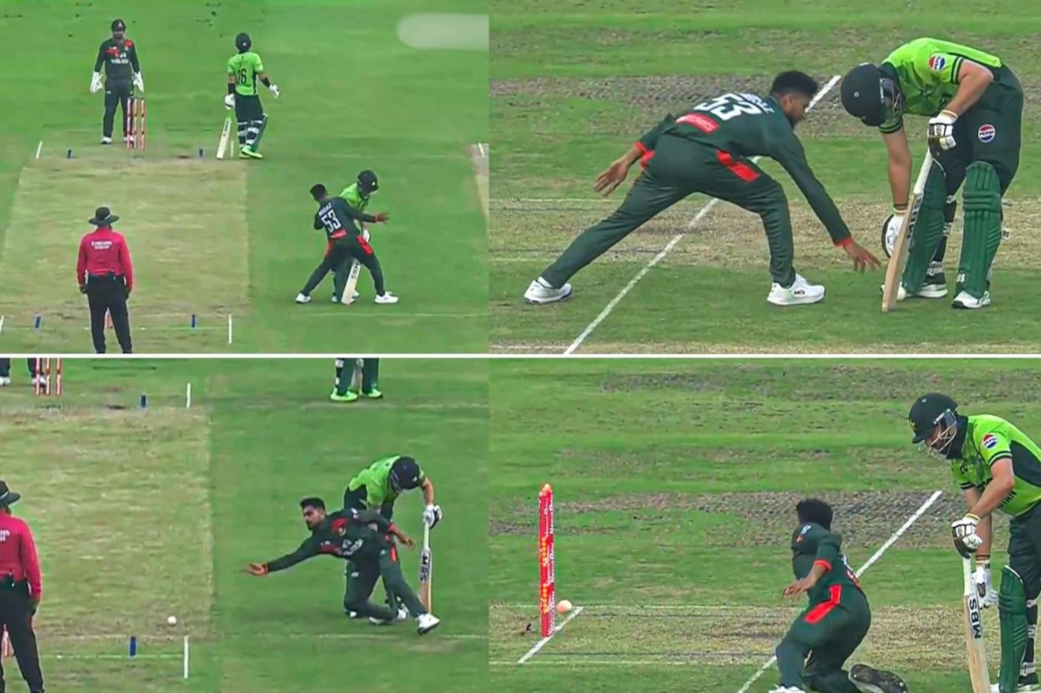 मुर्खासारखा रनआऊट झाला सलमान आगा, बांगलादेशच्या बॉलरने वेड्यातच काढलं,नेमकं काय घडलं?