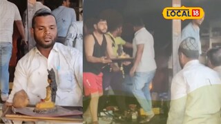 दुकान जळत होतं अन् आत महादेवाची मूर्ती, मुस्लीम तरुणानं केलं असं, महाराष्ट्रभर होतंय कौतुक