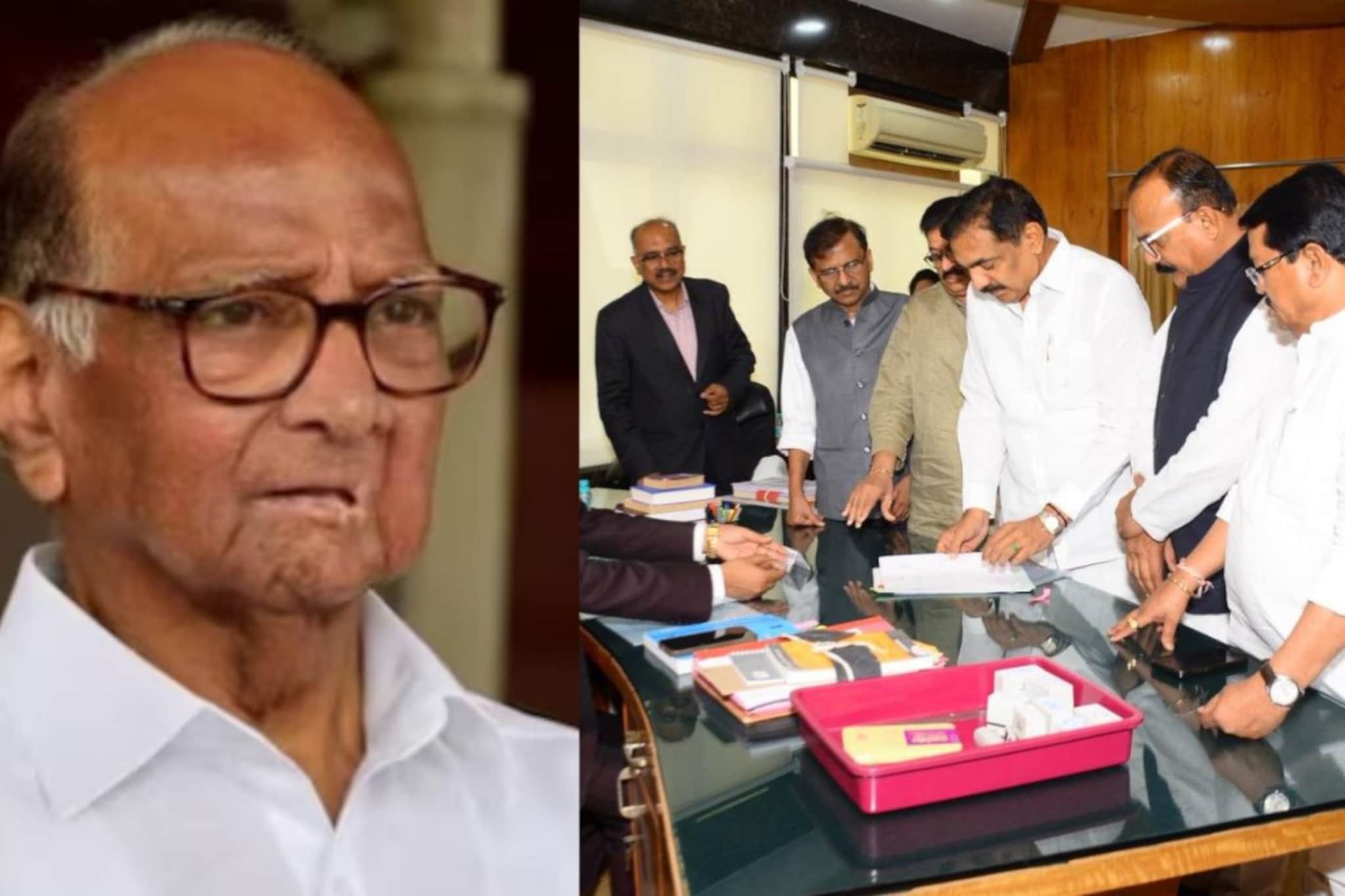 राज्यसभा निवडणुकीच्या इतिहासात पहिल्यांदाच असं घडलं, शरद पवारांचा अर्ज, पण...