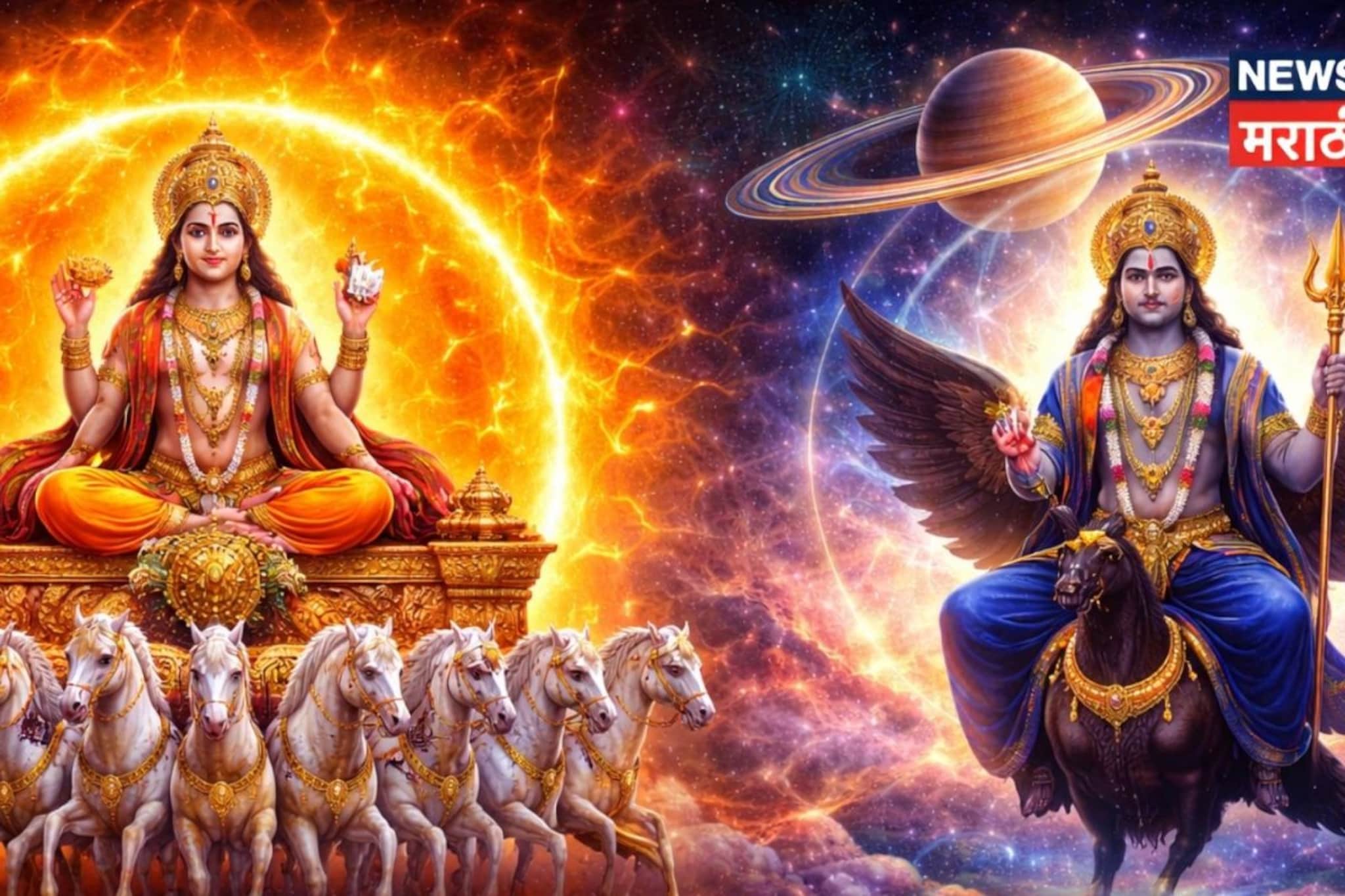 'या' दिवशी होणार सूर्य-शनीची खतरनाक युती, 3 राशींच्या लोकांना बसणार फटका 'या' दिवशी होणार सूर्य-शनीची खतरनाक युती, 3 राशींच्या लोकांना बसणार फटका