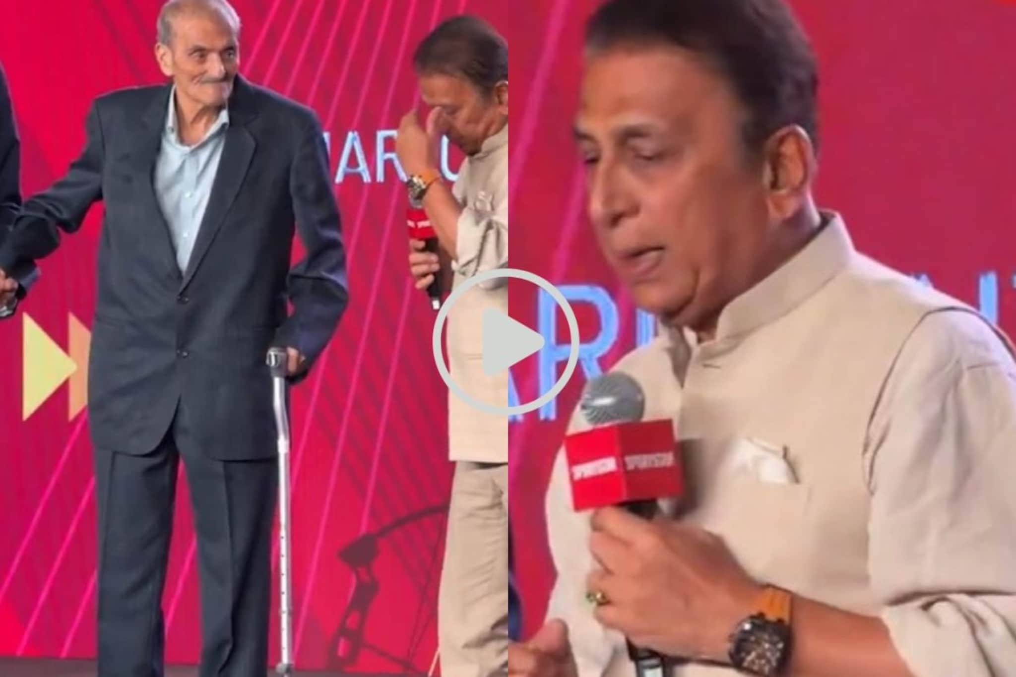 कंठ दाटला, डोळ्यात पाणी... गावसकरांना अश्रू अनावर, स्टेजवर काय घडलं? Video कंठ दाटला, डोळ्यात पाणी... गावसकरांना अश्रू अनावर, स्टेजवर काय घडलं? Video