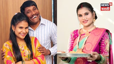 Suraj Chavan and Sanjana Expecting? Baby Bump Rumors Spark After Gudi Padwa Shoot