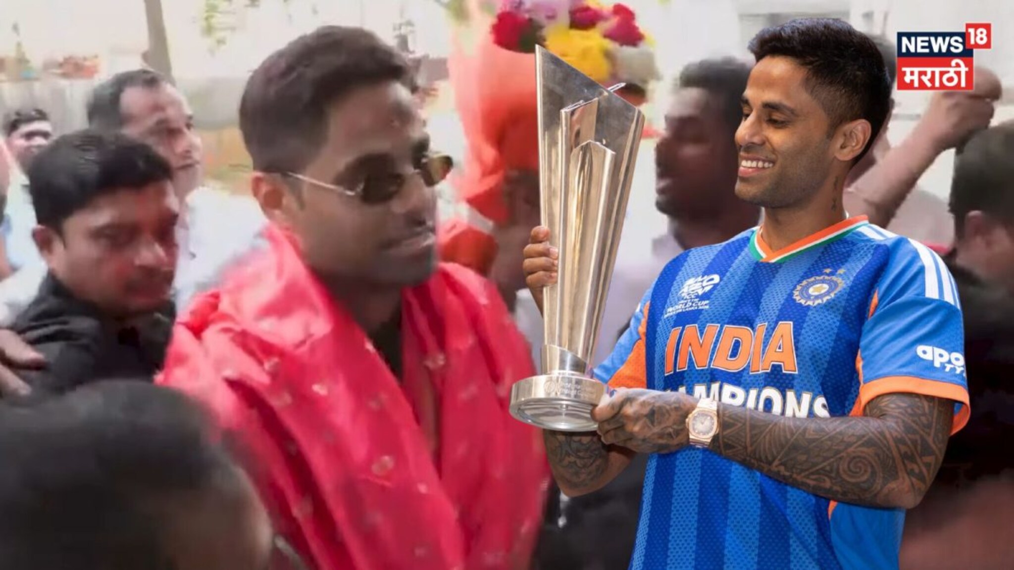 Suryakumar Yadav : 'मुंबईत लहानाचा मोठा झालो, इथेच राहणार', वर्ल्ड चॅम्पियन सूर्याभाऊची अस्सल मराठी मुलाखत!