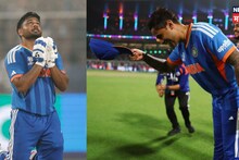 IND vs WI : स्टेडियमवर वंदे मातरम लागलं अन् कॅप्टनकडून संजूला 'हॅट्स ऑफ', सेमीफायनलचं तिकीट मिळताच सूर्यकुमारने मन जिंकलं!