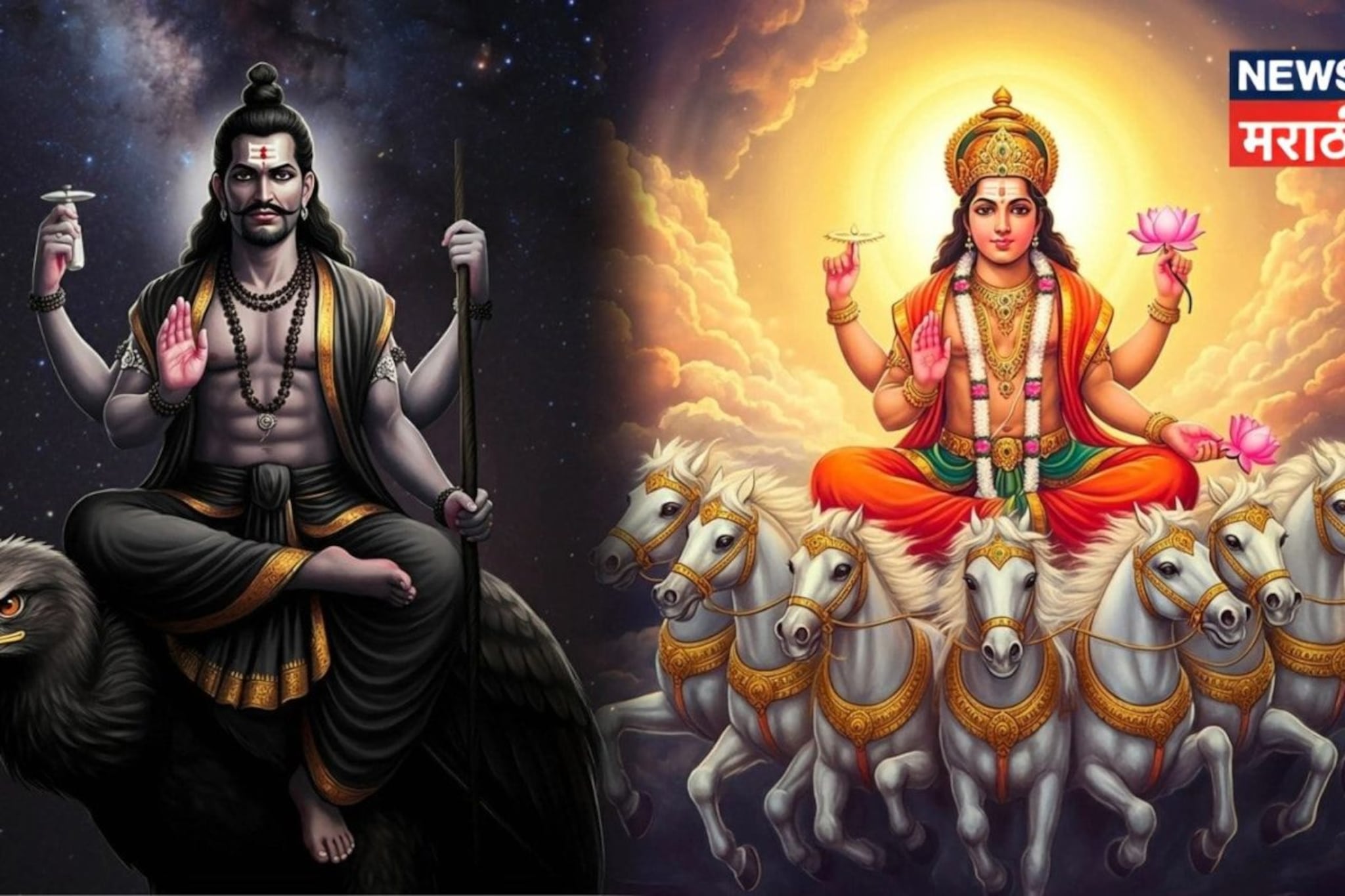 सूर्य-शनीची युती चमकावणार नशीब,1 महिना 'या' 3 राशींवर होणार पैशांचा वर्षाव! सूर्य-शनीची युती चमकावणार नशीब,1 महिना 'या' 3 राशींवर होणार पैशांचा वर्षाव!