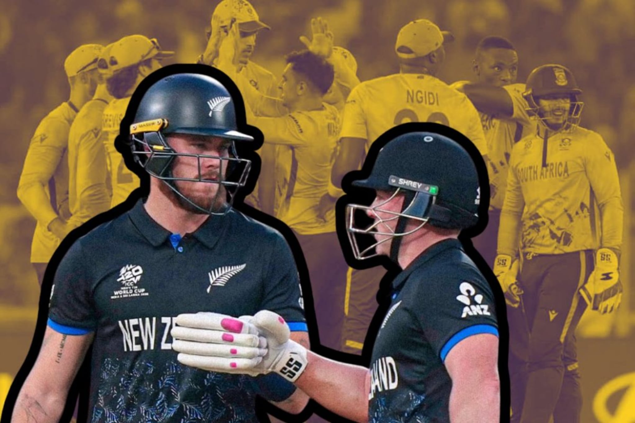 77 बॉलमध्ये आफ्रिकेचा खेळखल्लास, टीम इंडियाच्या मॅचआधी न्यूझीलंडचा धडकी भरवणारा