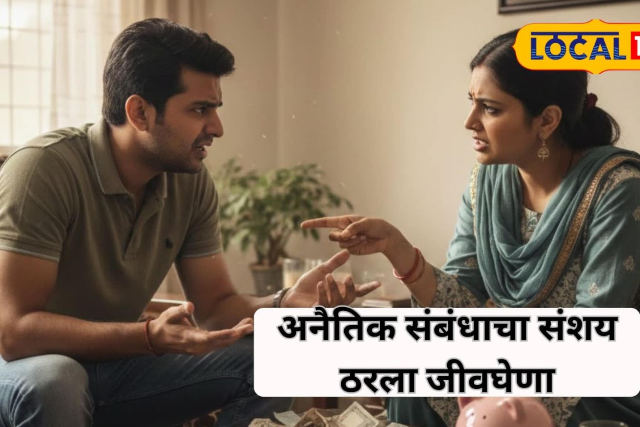 संशयाचं भूत अंगात संचारलं; शेतात नेले अन्.....; पतीने जे केलं ते वाचून तुमचाही थरकाप उडेल