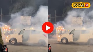 dangerous firecracker celebration in indira nagar thane video