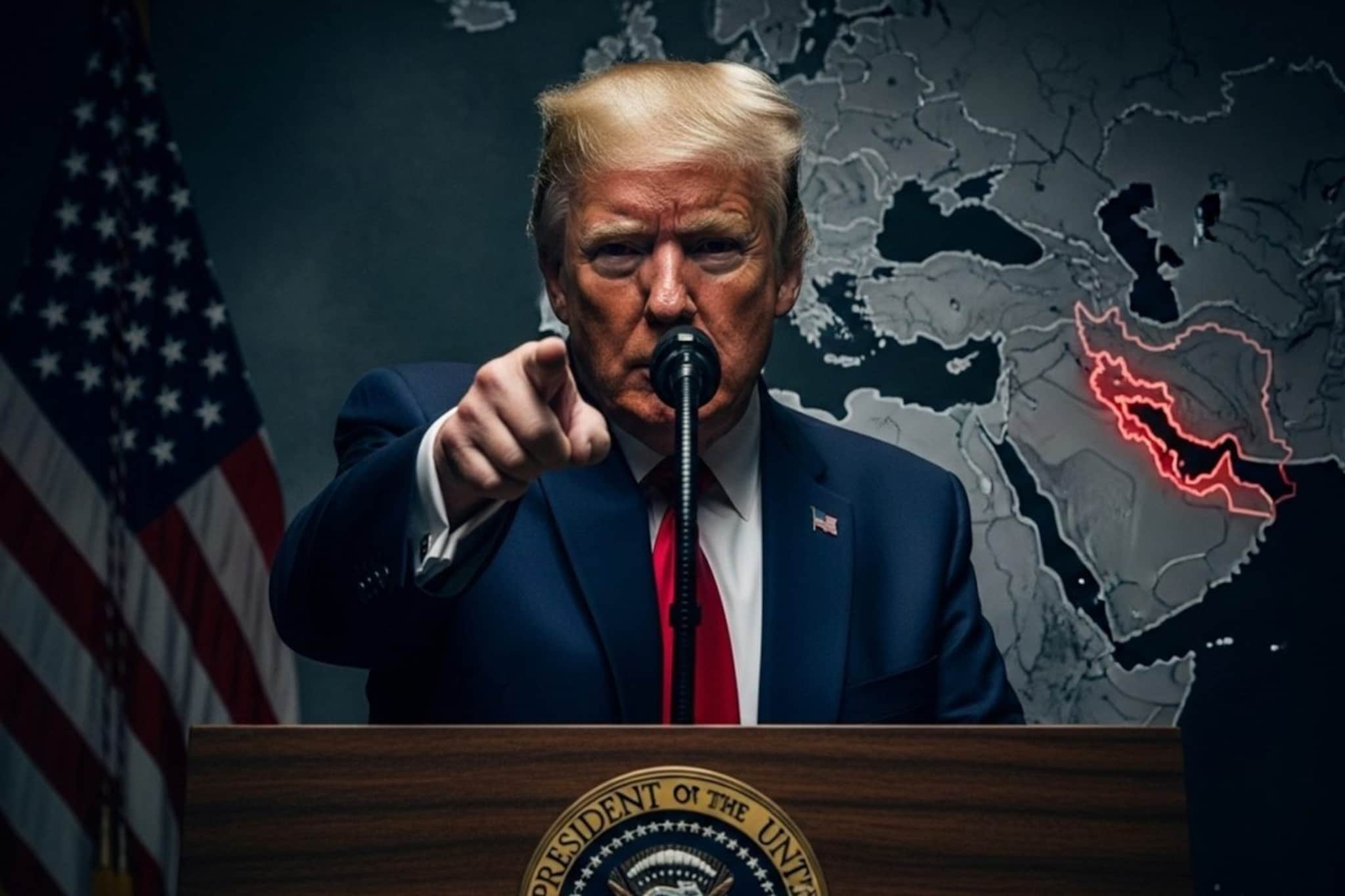 आरपारची लढाई! ट्रम्प यांनी इराणला झापलं; 'गरज पडली तर थेट सैन्य उतरवणार!