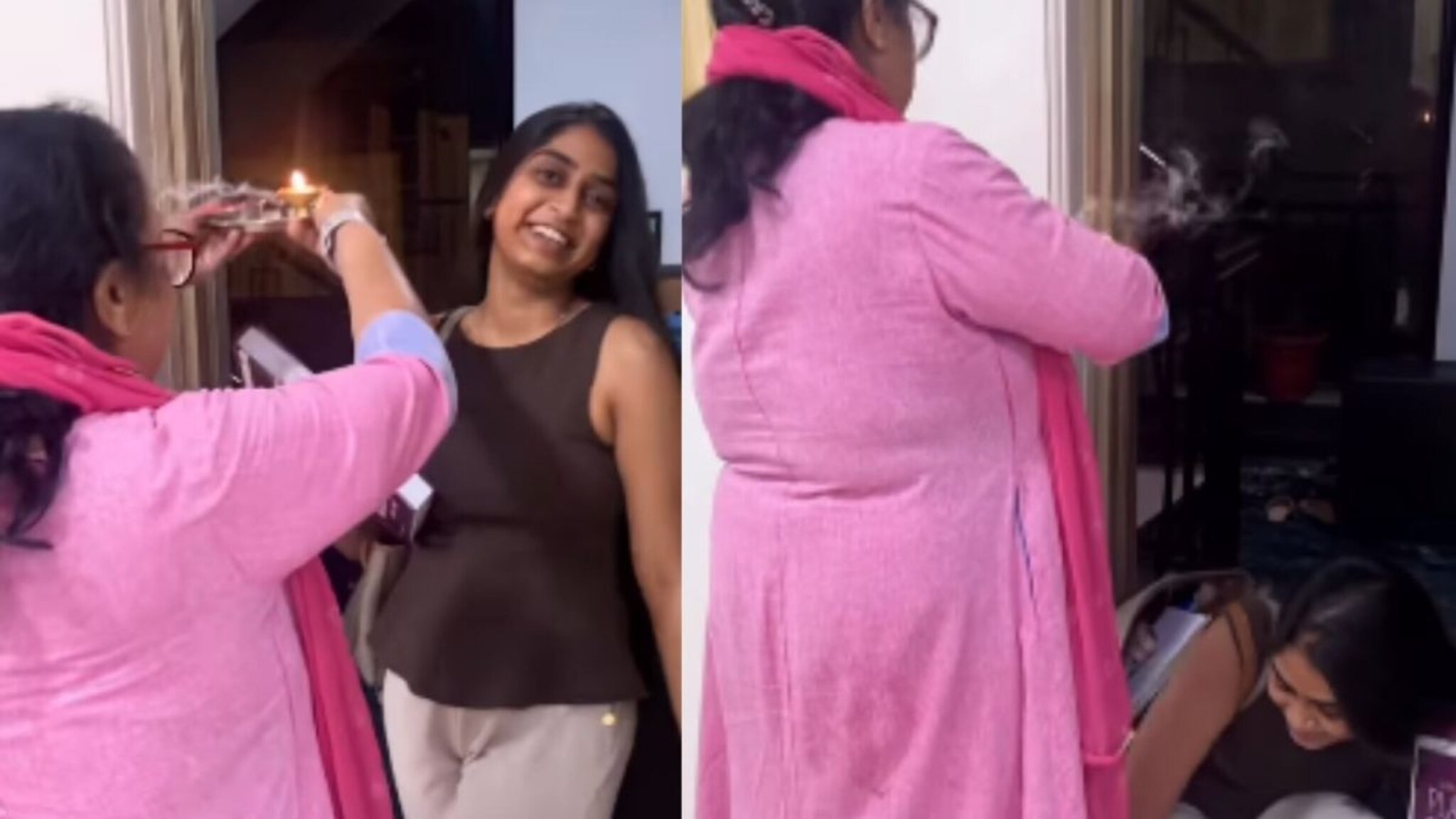 50 तासांच्या ड्यूटीनंतर सुन घरी आली, पण आरती हातात घेतलेल्या सासूच्या त्या एका वाक्याने नेटकरी भडकले, पाहा Video