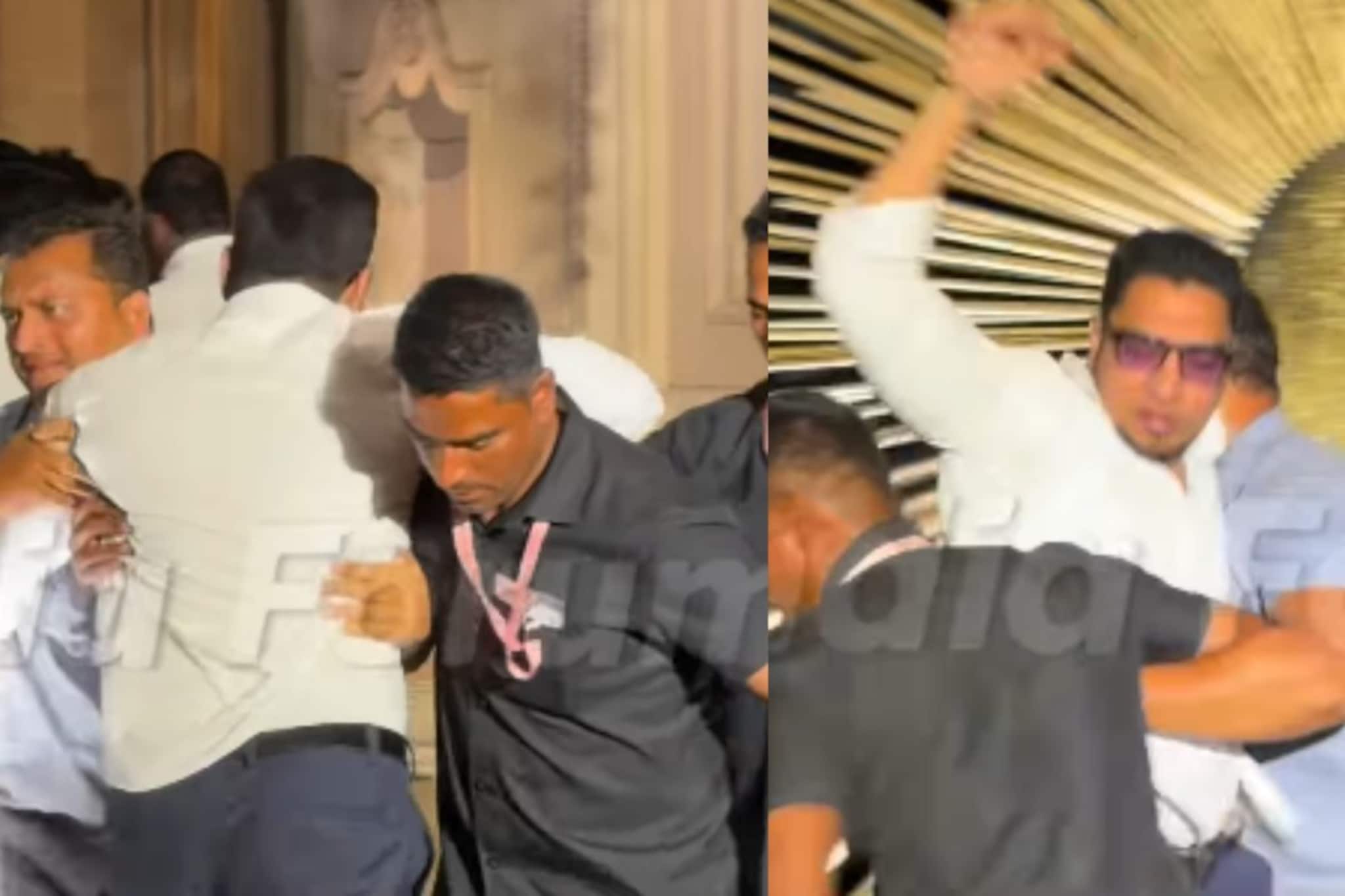 'विरोश'च्या रिसेप्शनला लागलं गालबोट? गेटवरच झाली धक्काबुक्की; नेमकं काय घडलं?