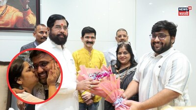 Actress Visakha Subhedar's Son Rescued from Kuwait War Zone; Meets Dy CM Shinde