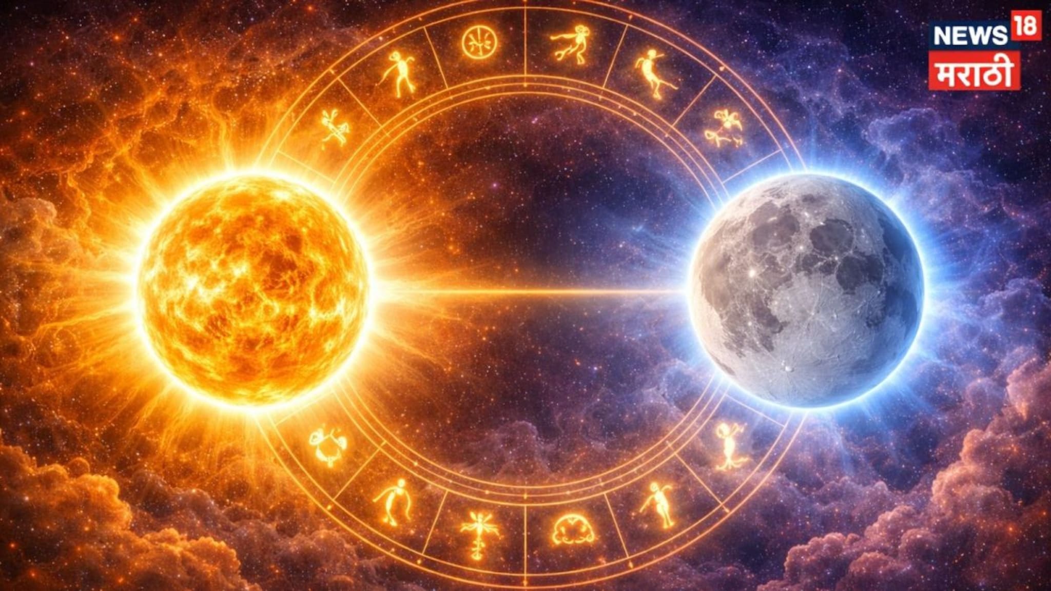 360 डिग्रीवर चंद्र-सूर्य आमनेसामने! 'हा' डेंजरस योग 4 राशींसाठी ठरणार भारी, एकदा वाचाच काय घडणार?