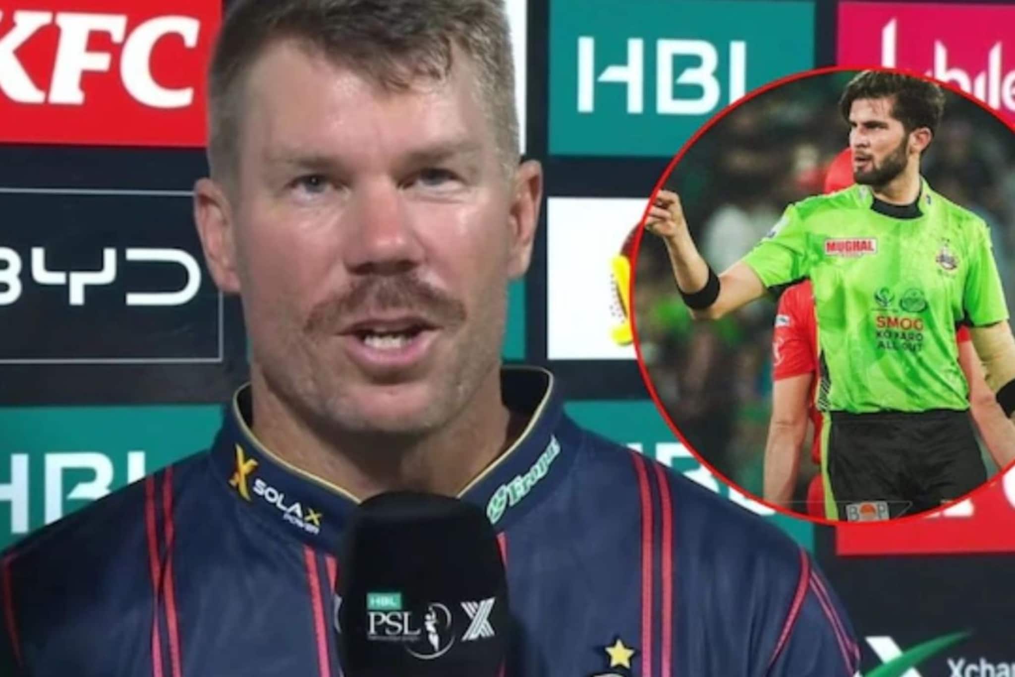 'शाळेतली पोरं...', आफ्रिदी-रिझवानवर वॉर्नर प्रचंड संतापला, PSL च्या पत्रकार परिषेदत ड्रामा, Video