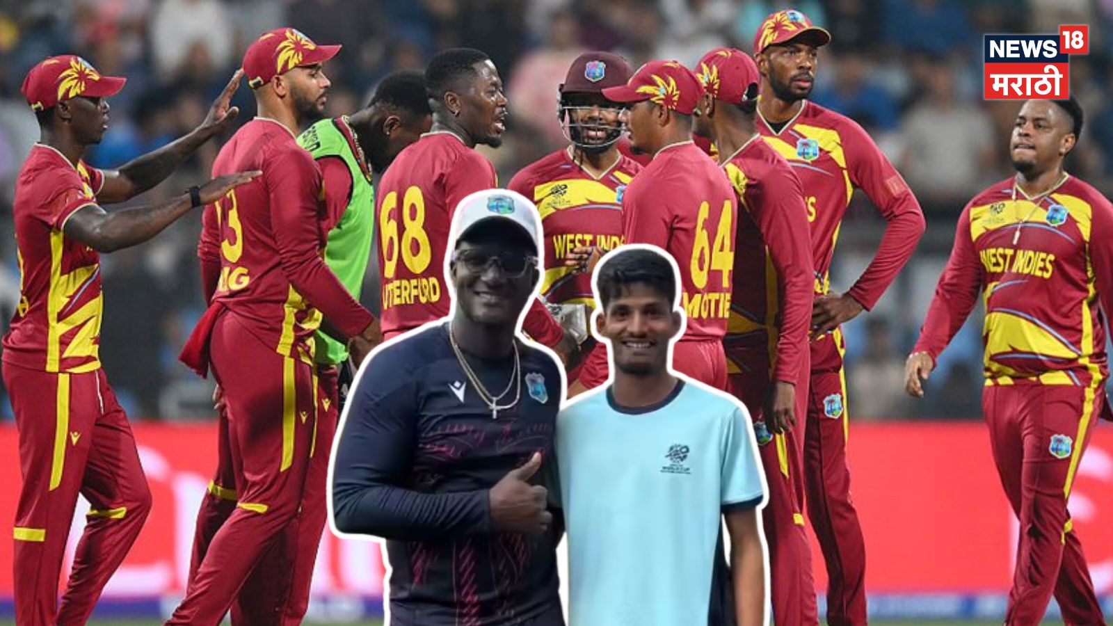 darren sammy with abhishek jain