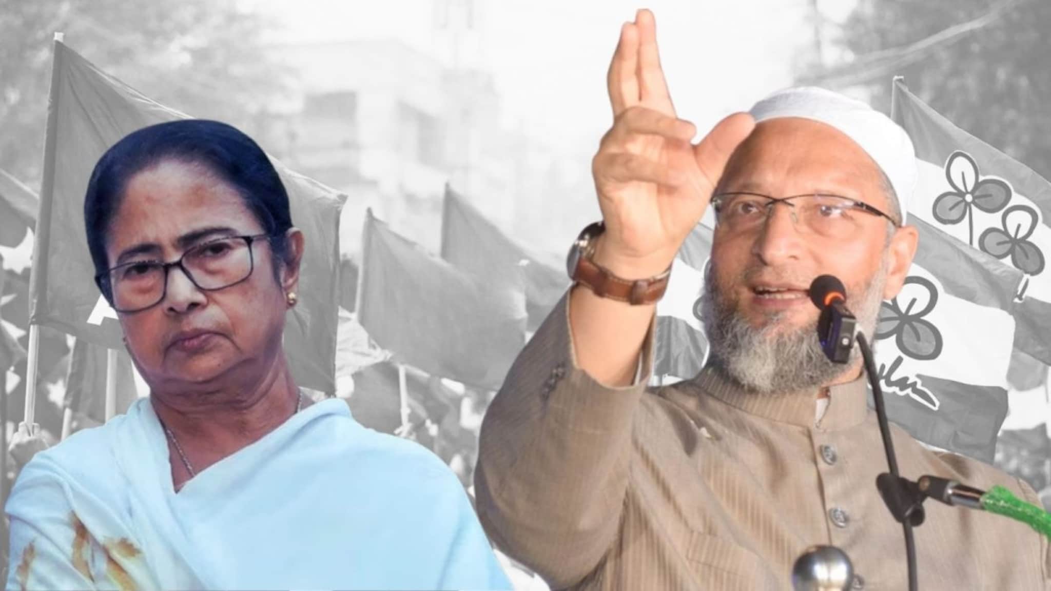 पश्चिम बंगालमध्ये राजकीय भूकंप, निवडणुकीत मोठा उलटफेर; ओवैसींनी सत्तेचं गणित बिघडवले 