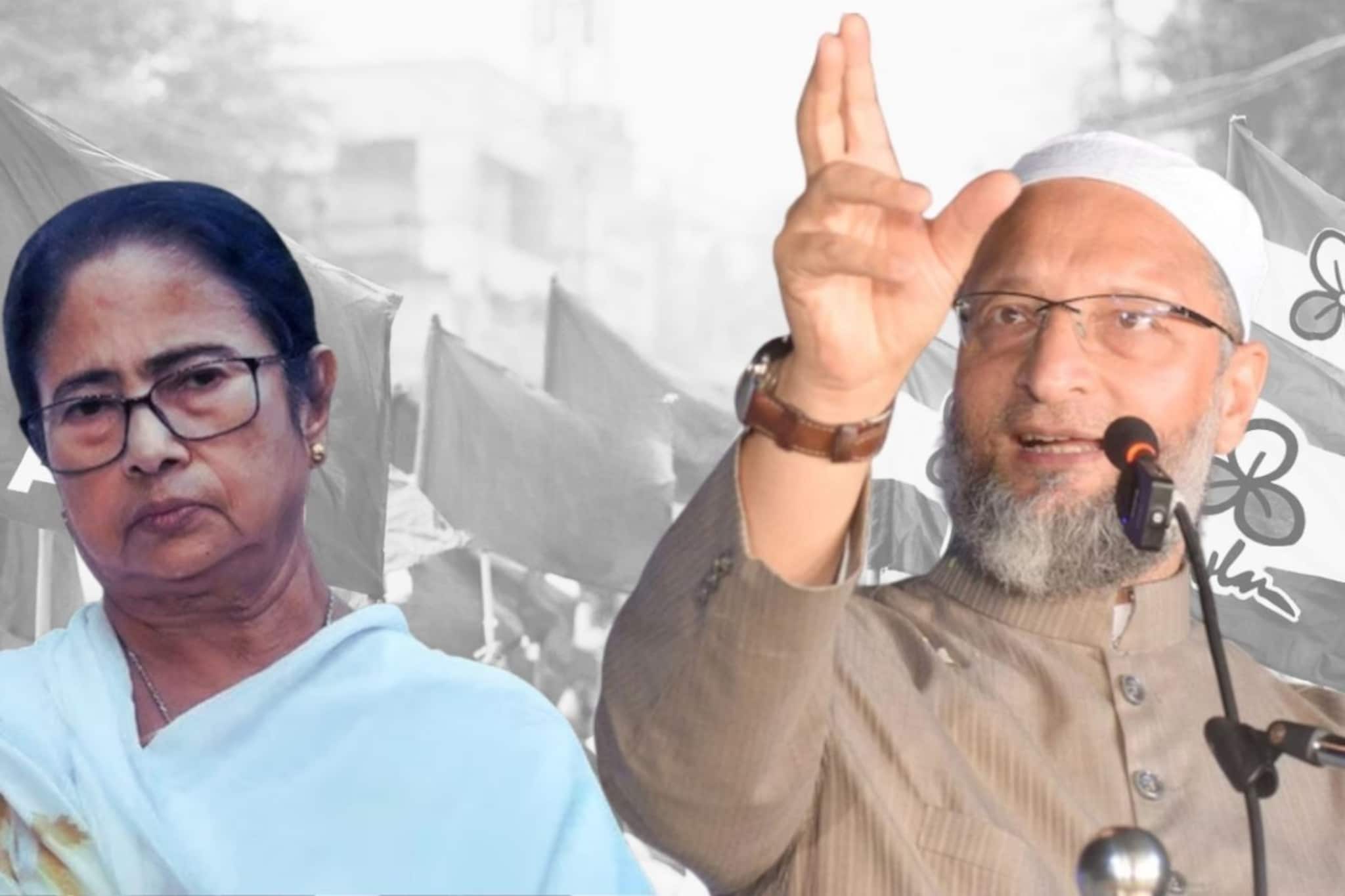 पश्चिम बंगालमध्ये राजकीय भूकंप, निवडणुकीत मोठा उलटफेर; ओवैसींनी सत्तेचं गणित बिघडवले 