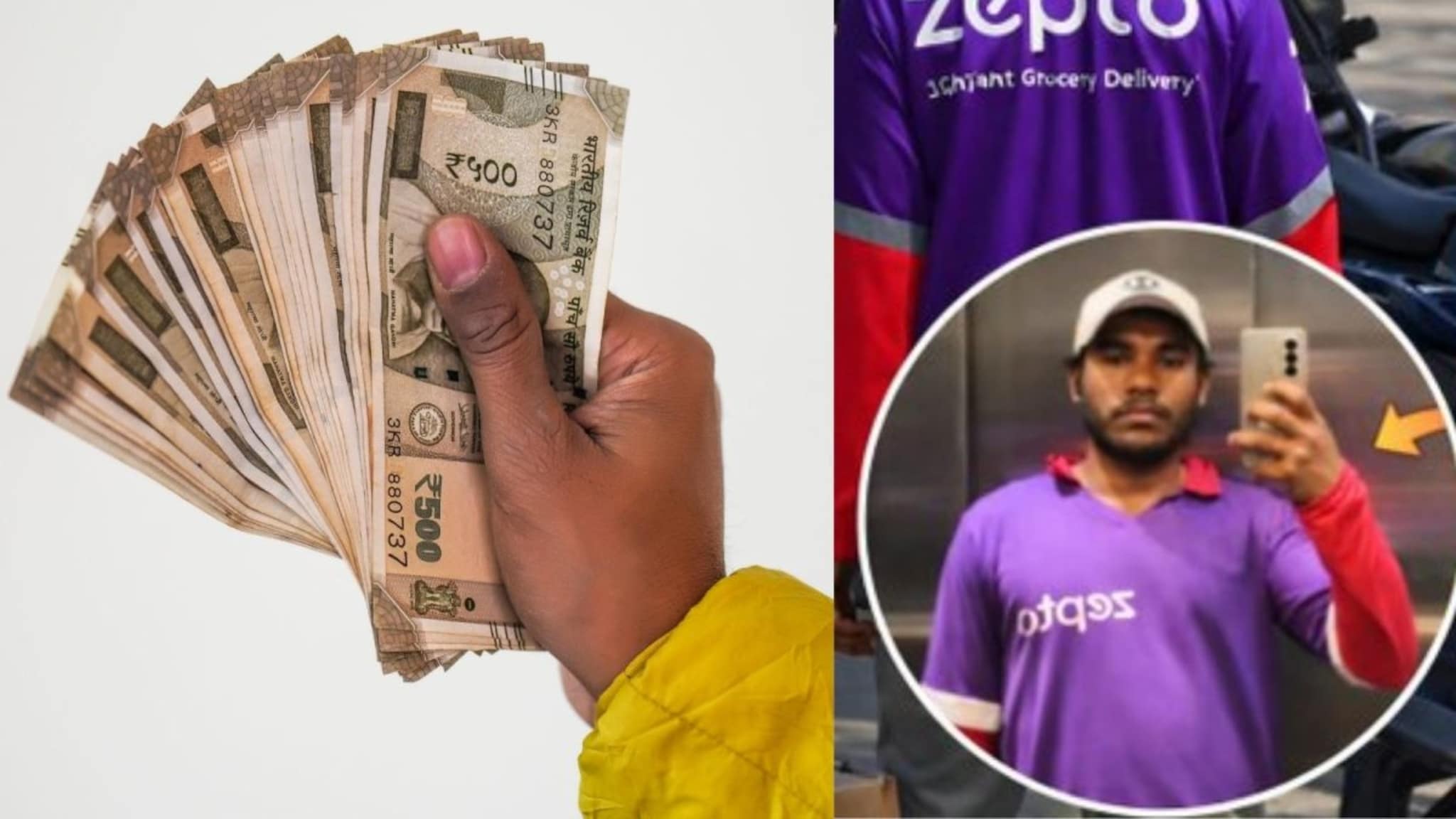 IT कंपनीतल्या पगारालाही मागे टाकलं! 7 दिवसांतील Zepto रायडरच्या कमाईचा आकडा धक्कादायक; स्क्रीनशॉट व्हायरल
