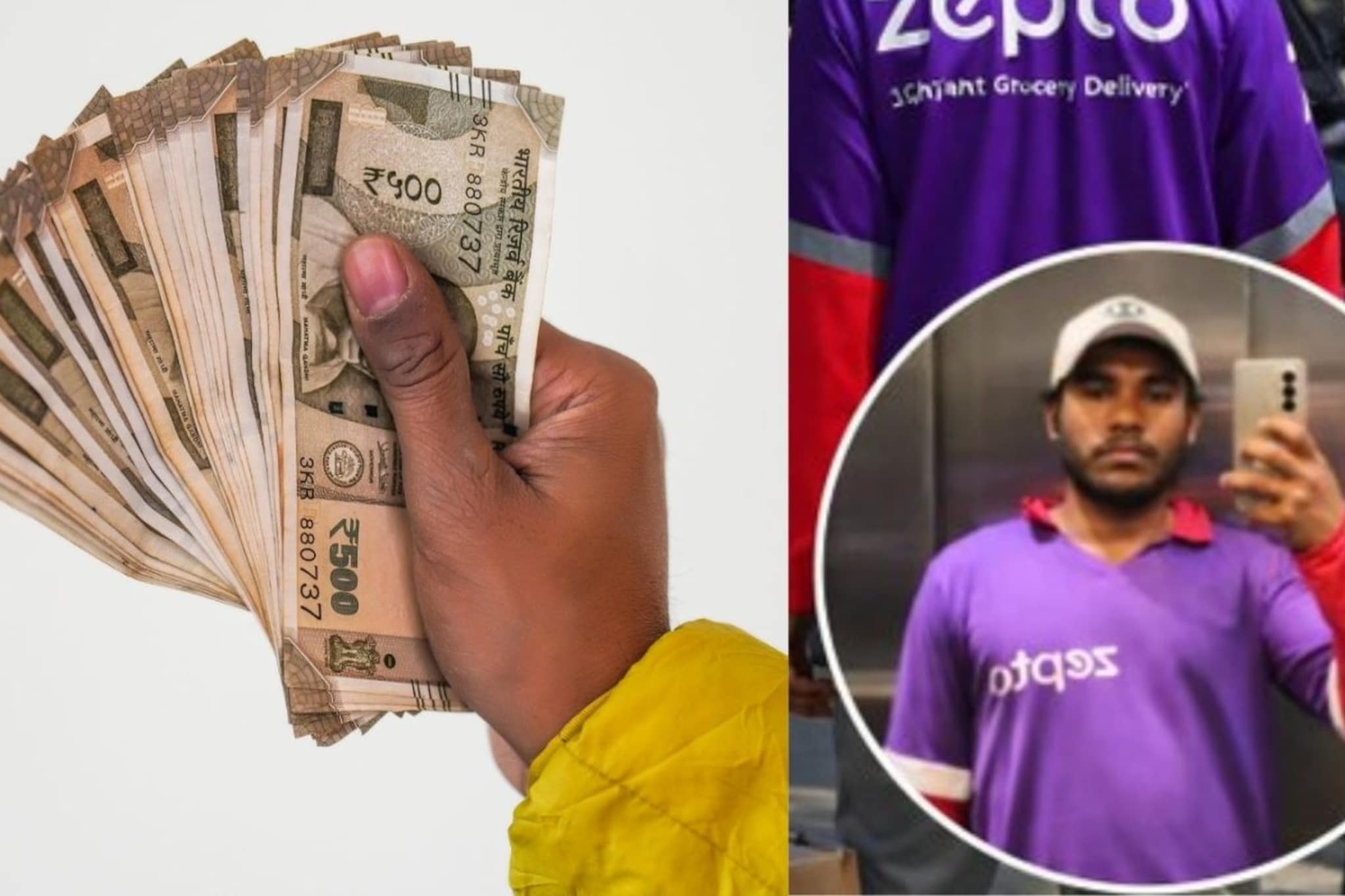 IT कंपनीतल्या पगारालाही मागे टाकलं! 7 दिवसांतील Zepto रायडरच्या कमाईचा आकडा धक्कादायक; स्क्रीनशॉट व्हायरल