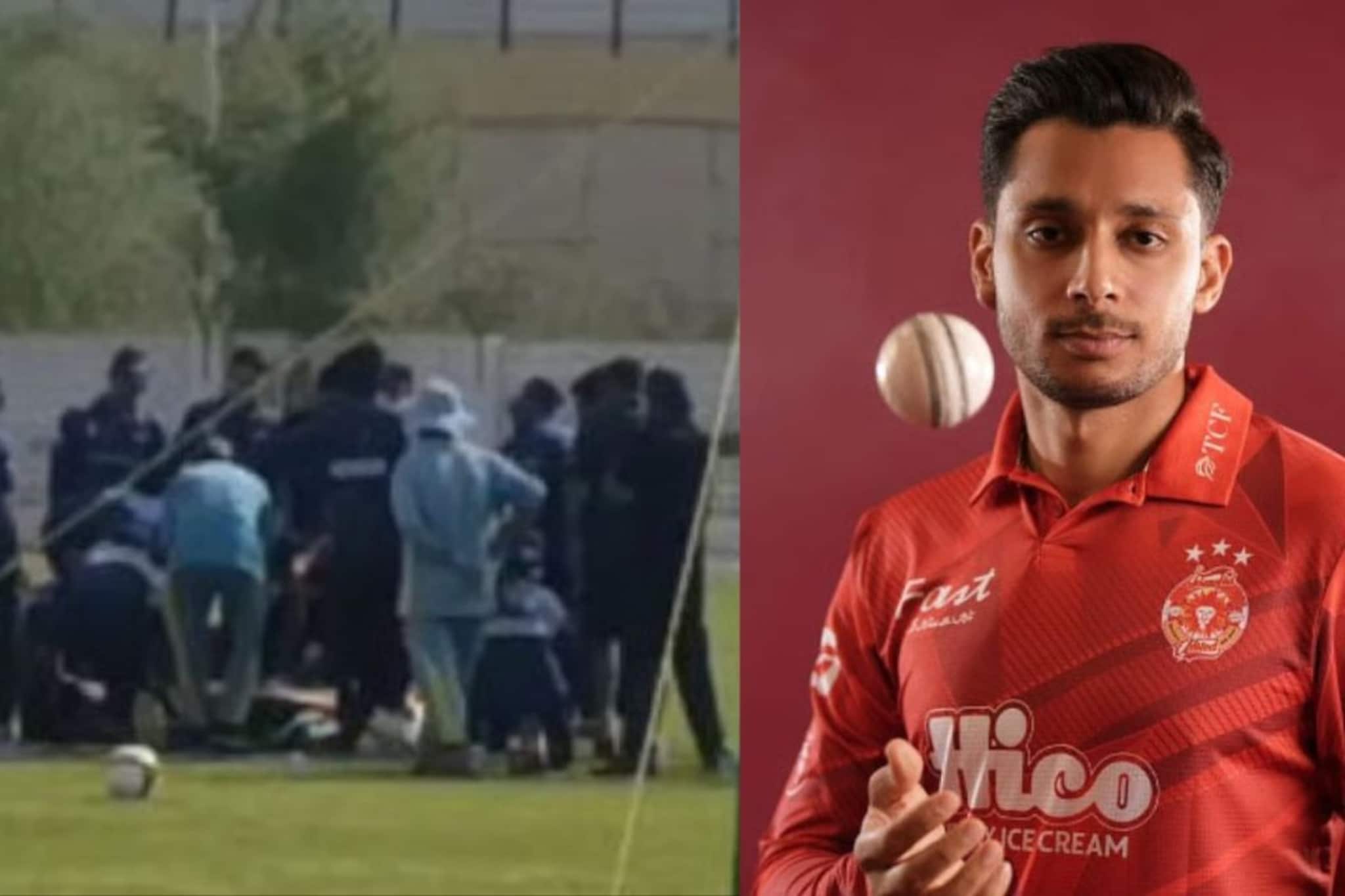 डोक्यावर बॉल लागून मैदानात कोसळला, बेशुद्ध अवस्थेत हॉस्पिटलला नेलं, पाकिस्तान सुपर लीगमध्ये मोठा अपघात!