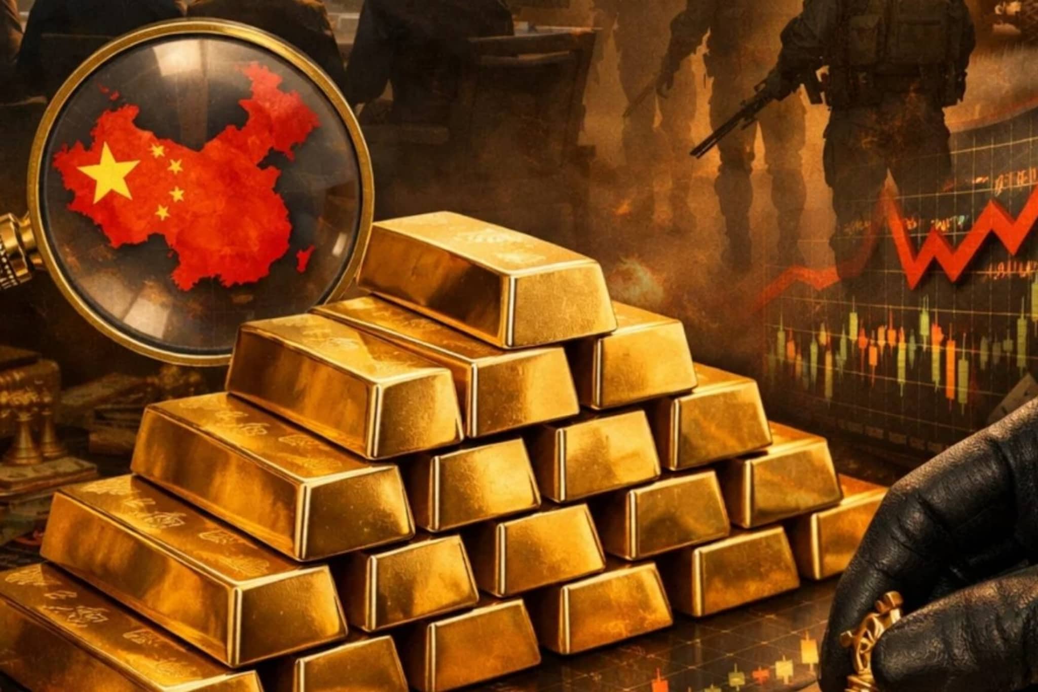 चीनचा 'गोल्डन' गेम प्लॅन, युद्धाच्या छायेत गुप्त तयारी; सोन्याच्या किमतीत येणार मोठा भूकंप? पडद्यामागून आर्थिक फिल्डिंग चीनचा 'गोल्डन' गेम प्लॅन, युद्धाच्या छायेत गुप्त तयारी; सोन्याच्या किमतीत येणार मोठा भूकंप? पडद्यामागून आर्थिक फिल्डिंग
