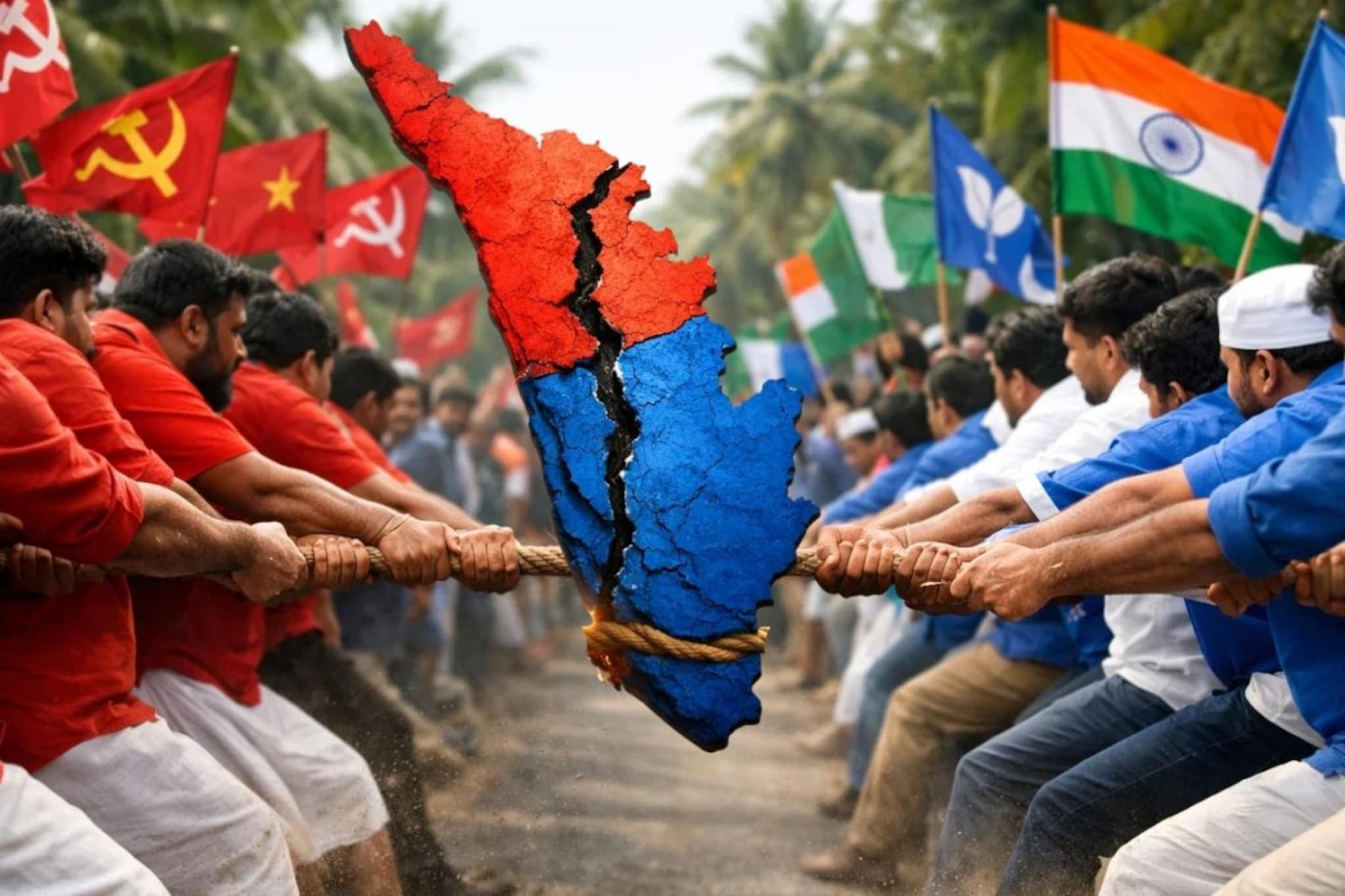 71 चा आकडा कोण गाठणार? 1 टक्क्याचा फरक ठरणार 'गेम चेंजर'; केरळच्या निवडणुकीचा नवा ओपिनियन पोल 