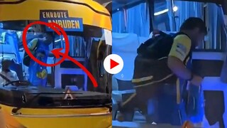 दुखापतीनंतर धोनीची बिकट अवस्था, थालाच्या चाहत्यांना धक्का, बसमधला धडकी भरवणारा Video