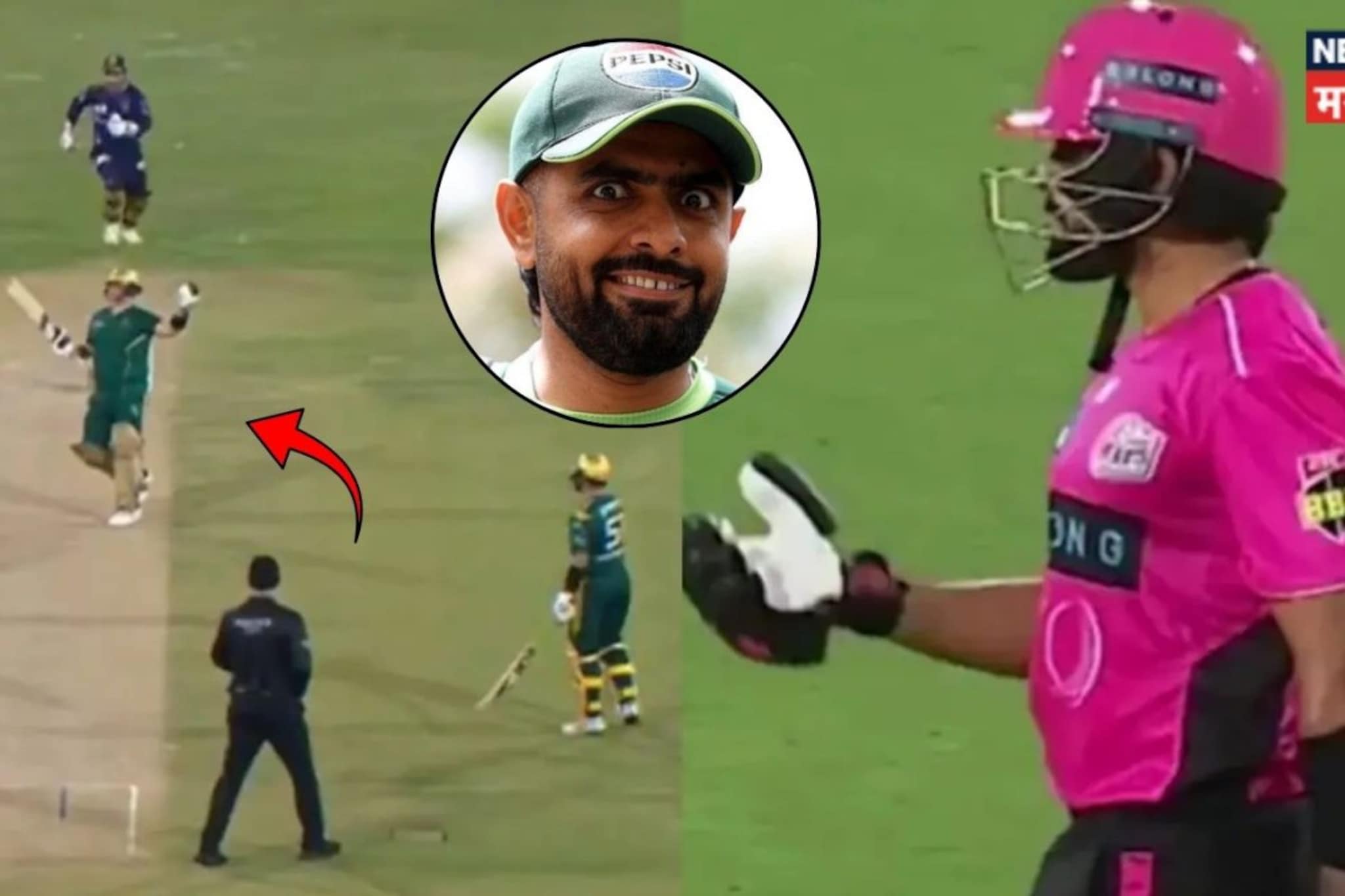 PSL 2026 : साहिबजादा फरहानने घेतला बाबर आझमचा बदला? अर्ध्या पीचवरून स्मिथला माघारी पाठवलं, पाहा Video