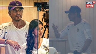 Shah Rukh Khan in KKR dressing Room Shah Rukh Khan in KKR dressing Room