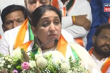 Baramati Byelection:  ''साहेबांची सून...अजित पवारांची पत्नी...'', सुनेत्रा पवार भाषण करताना भावूक, ''दादांचा शेवटचा श्वासही बारामतीत...''