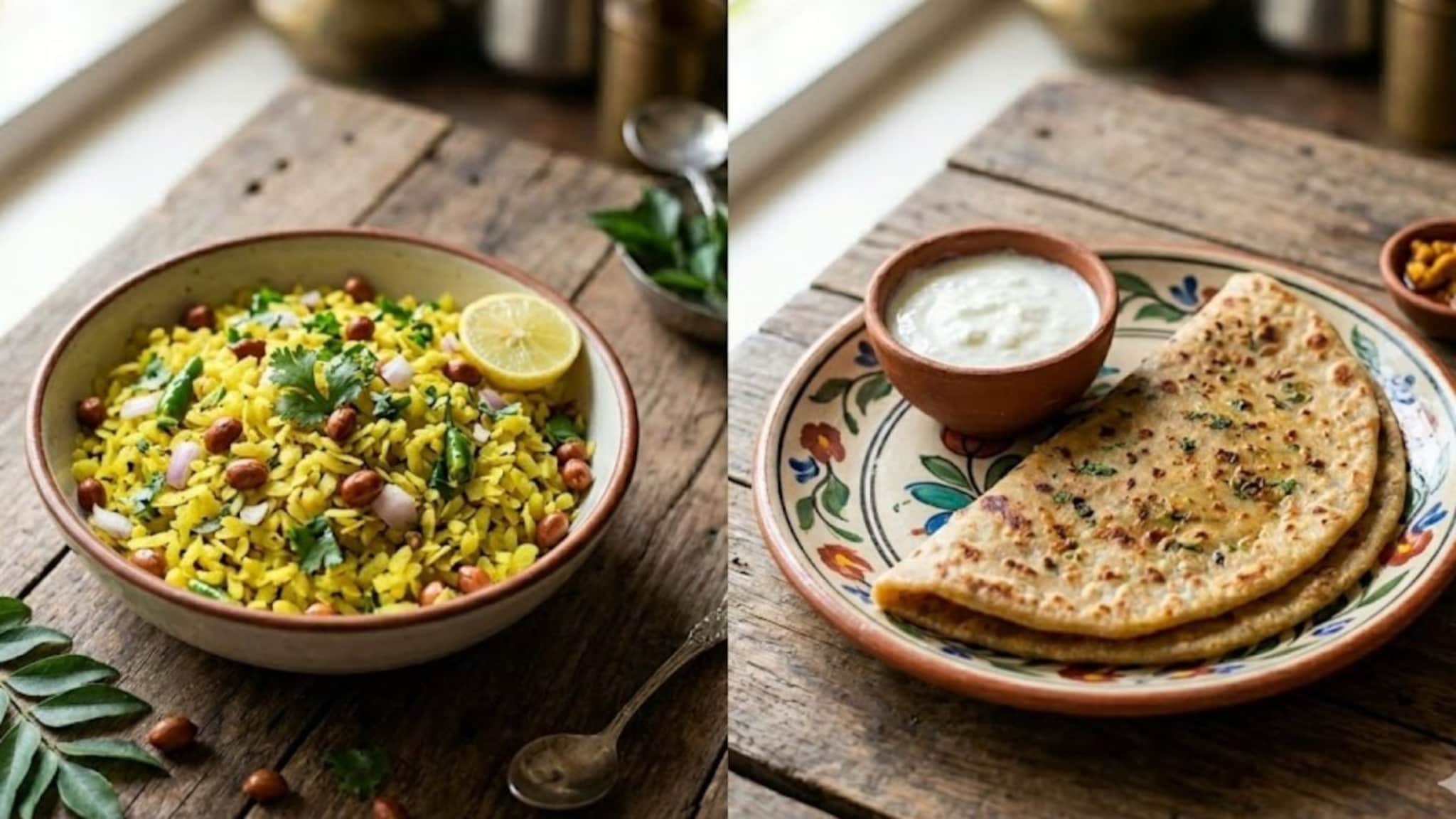 Health : पोहे की पराठा? सकाळी नाश्त्याला काय खावं? वजन कमी करण्यासाठी 'हा' पर्याय सर्वात बेस्ट