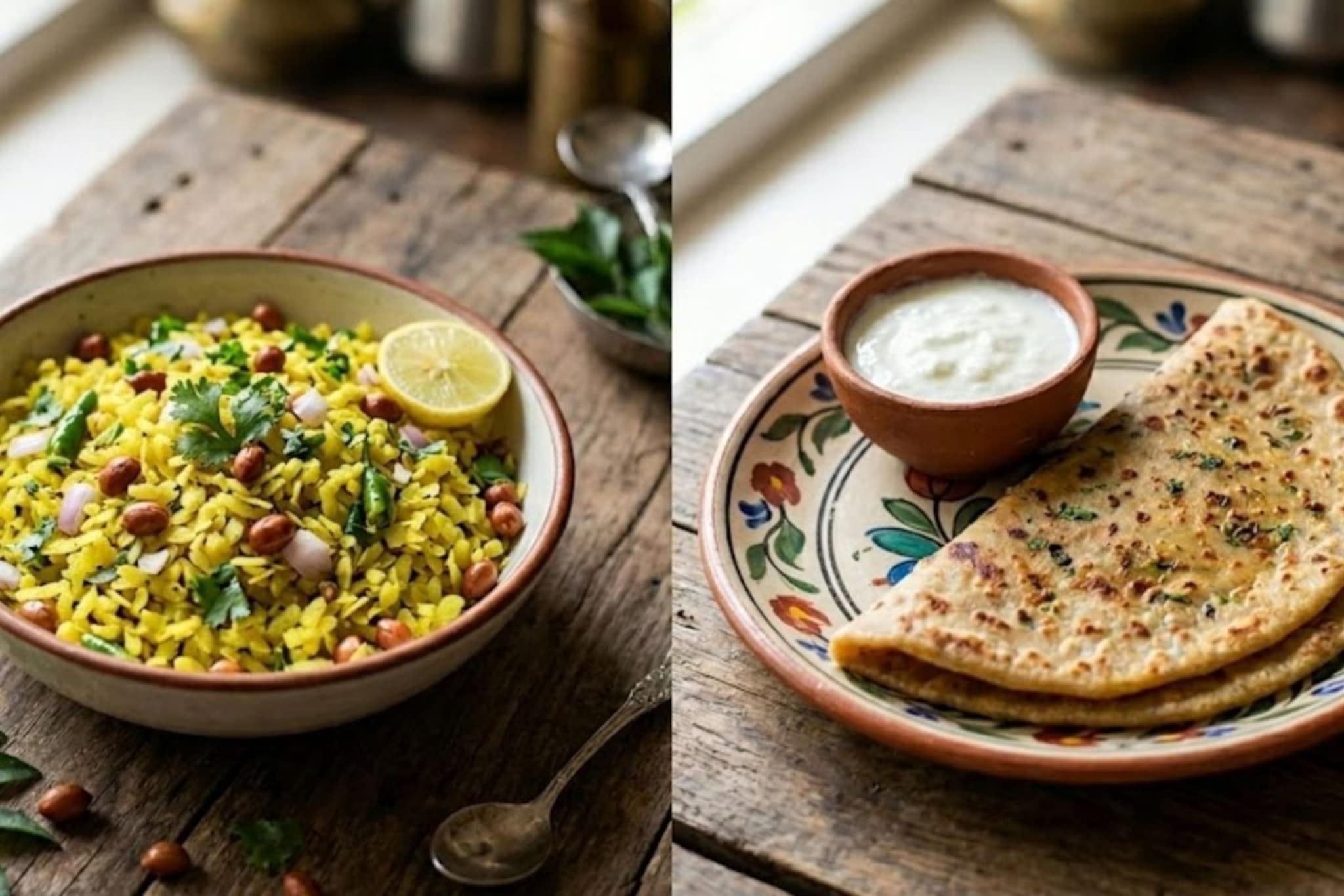 Health : पोहे की पराठा? सकाळी नाश्त्याला काय खावं? वजन कमी करण्यासाठी 'हा' पर्याय सर्वात बेस्ट