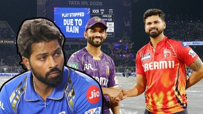 मॅच कॅन्सल, पण पॉईंट्स टेबल उलटं फिरलं, चौथ्या क्रमांकाची पंजाब टॉपला, मुंबई कितव्या नंबरवर?