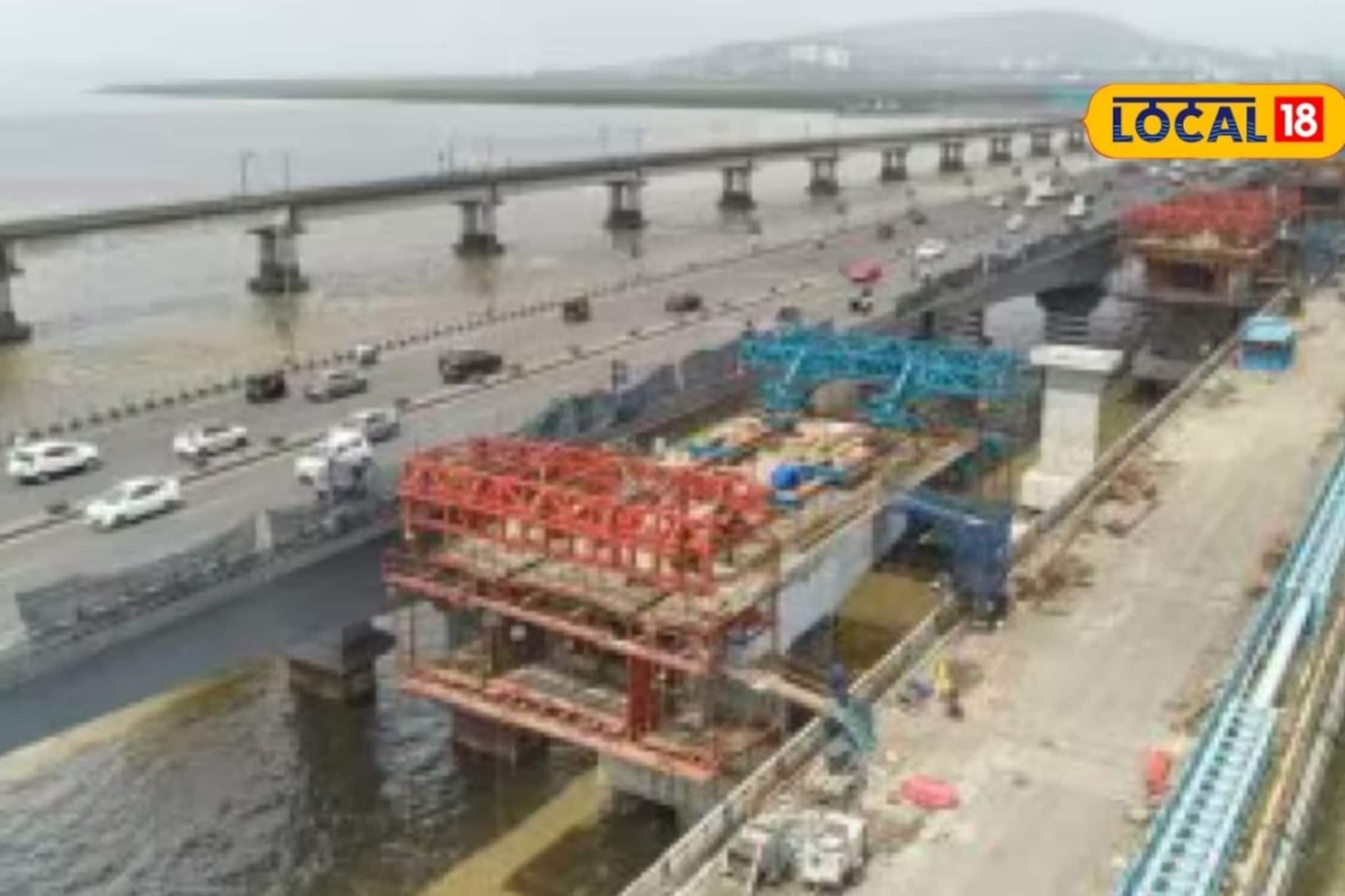 68 कोटींचा पूल 8 महिन्यांत खचला, नवी मुंबईतला महत्त्वाचा मार्ग ठप्प, पुन्हा कधी सुरू होणार?