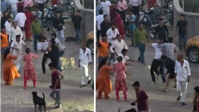 मुंबईत तलवारीने हल्ला: मालाडमध्ये दोन गटांमध्ये हाणामारी, व्हिडिओ व्हायरल.