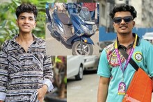 Suzuki Burgman ने वळणावर दिला दगा, डोळ्यादेखत 2 मित्रांचा करुण अंत, मुंब्य्रातील घटनेचा CCTV VIDEO