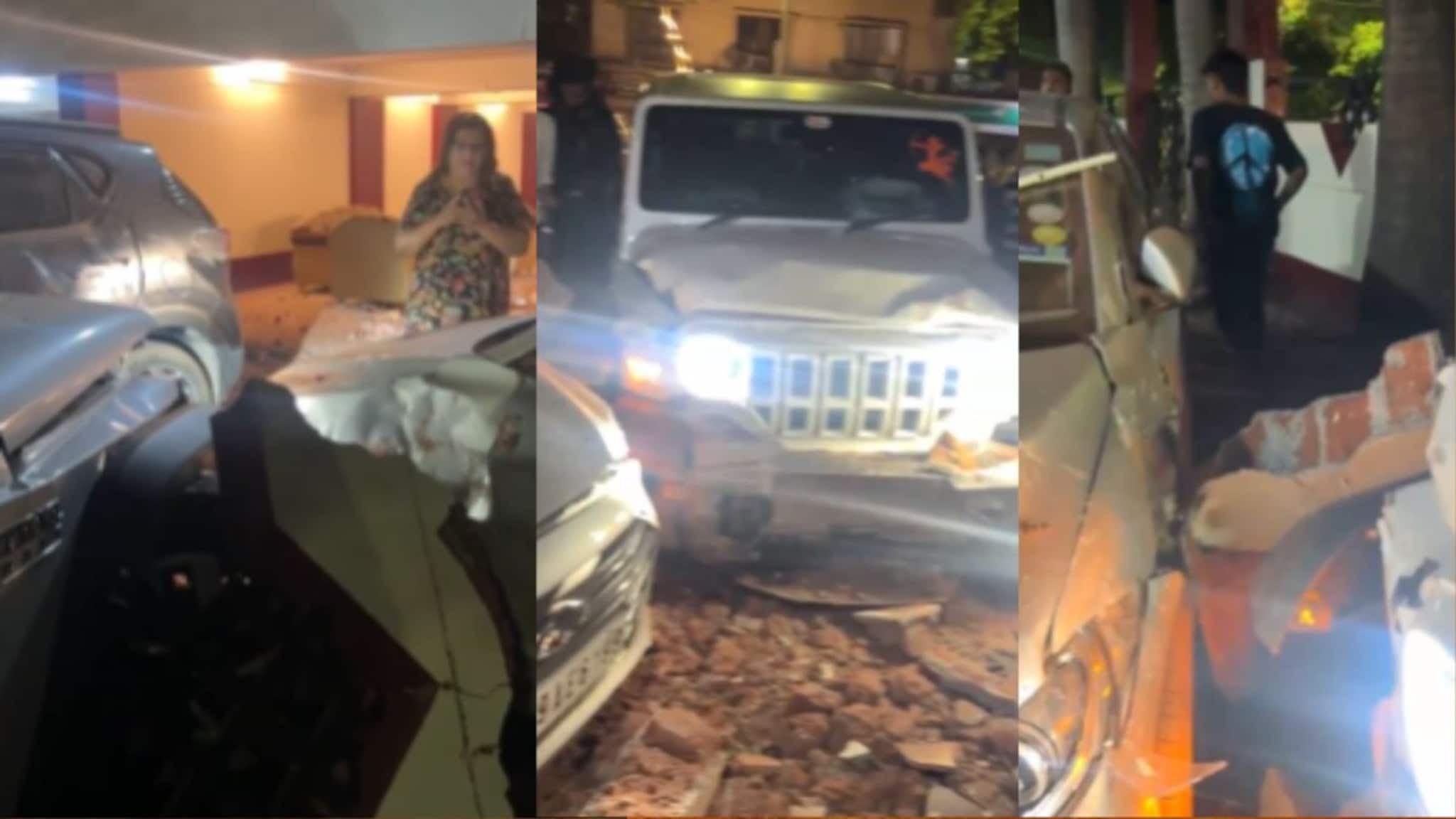 पुण्यात मध्यरात्री थारचा थरार, मद्यधुंद चालकाने उडवली वाहनं, पोर्शे प्रकरणाची आठवण