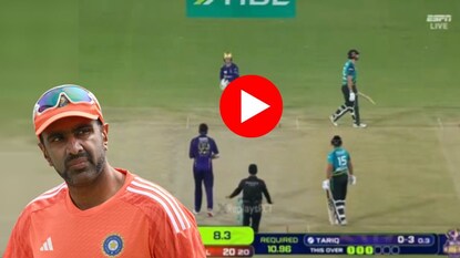 Ashwin Mitchell VIDEO : आर. अश्विनचं ऐकूण त्याने पाकिस्तानची जिरवली, PSL मध्ये राडाच ...