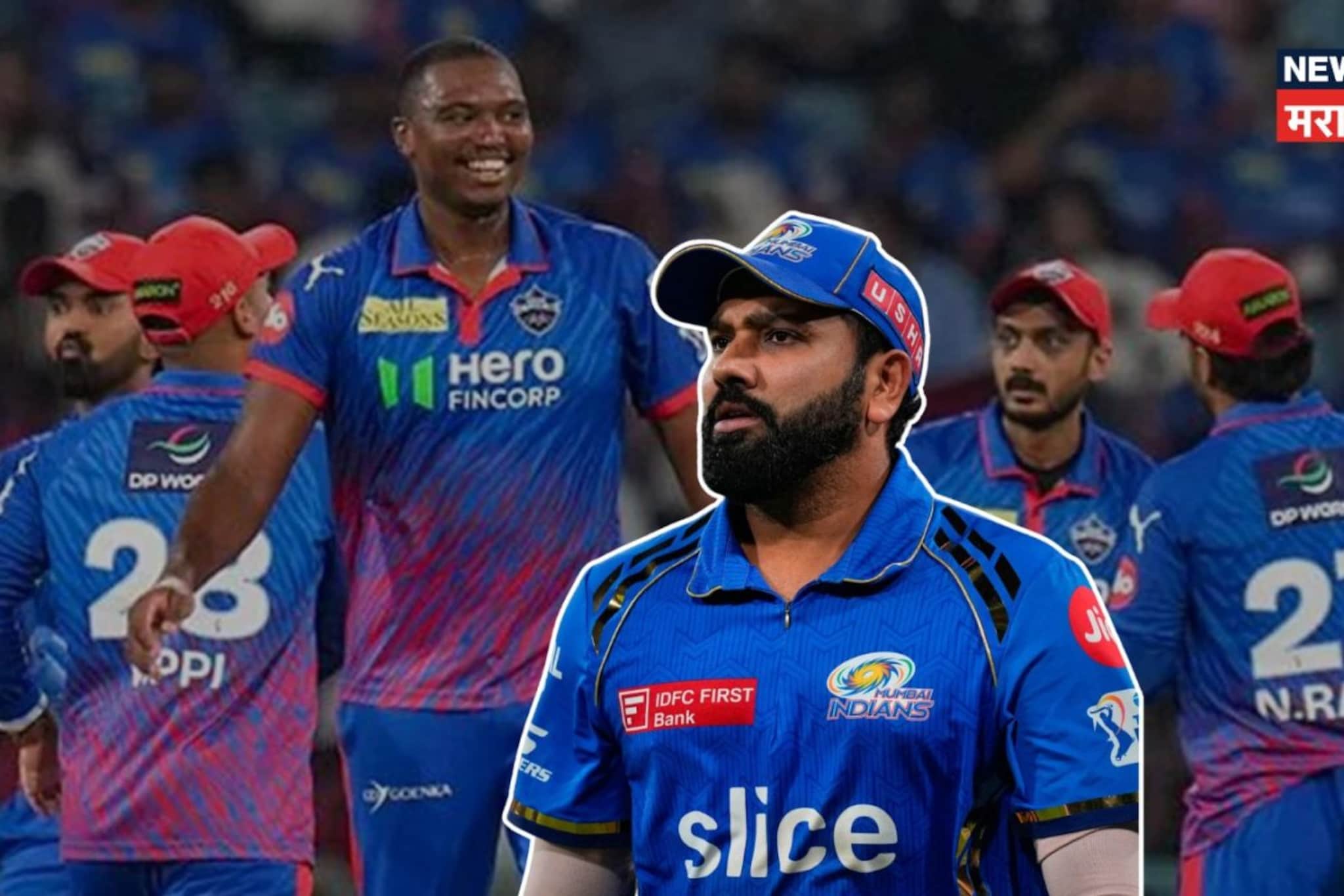 विजय दिल्लीचा, पण टेन्शन रोहितला... मुंबईविरुद्धच्या सामन्यात एनगिडी हॅट्रिकवर!