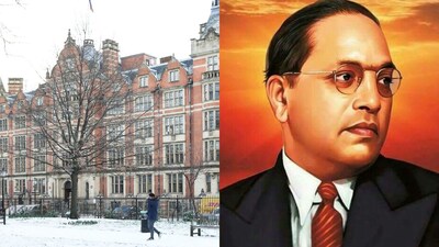 আম্বেদকর জয়ন্তীতে নাসিকে 55 ফুট উঁচু 'লন্ডন স্কুল অফ ইকোনমিক্স'-এর প্রতিরূপ.