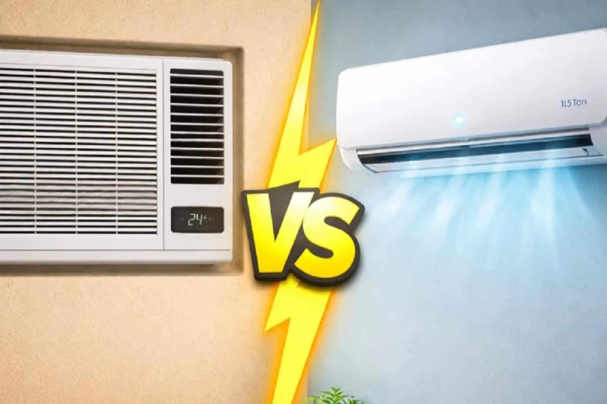 Split की Window AC! 1 तास चालवल्यावर कोणाला लागते जास्त वीज? एकदा पाहाच 